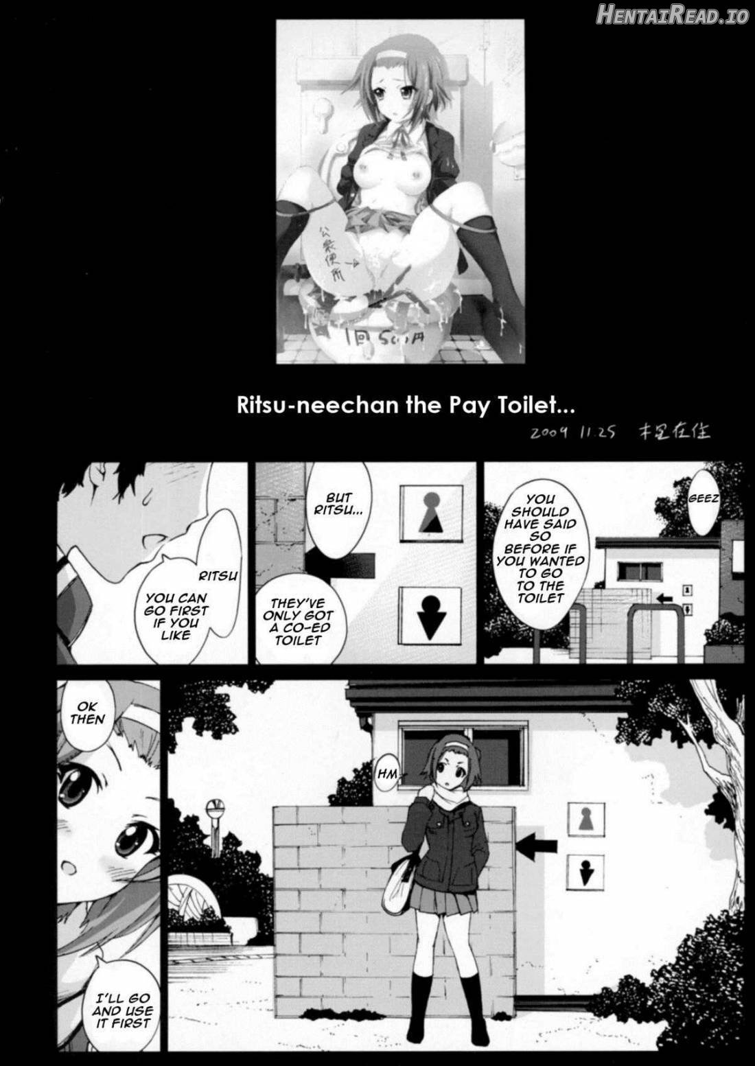 Ritsu Nee-chan wa Koushuu Benjo... Chapter 1 - page 3