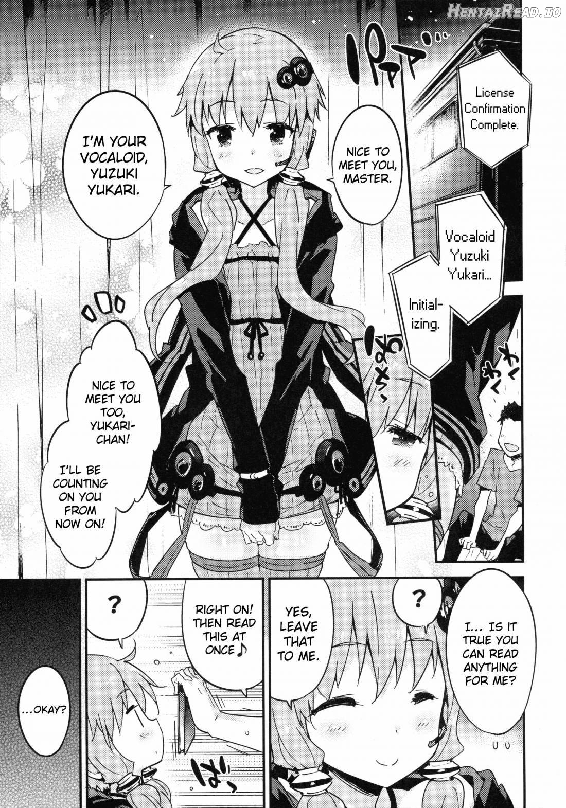 Voice Eroid + Sex Yuzuki Yukari Chapter 1 - page 2