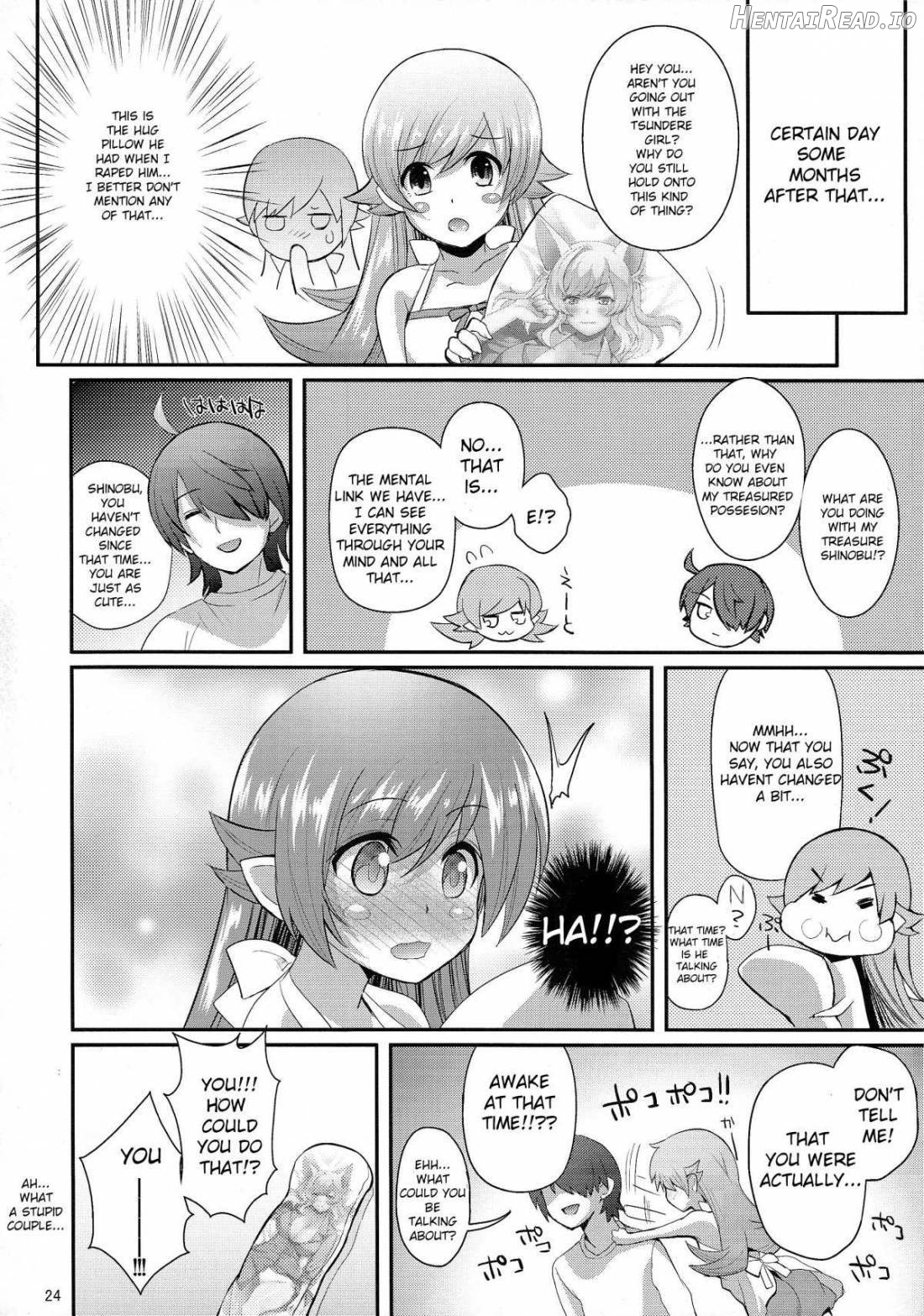 Pachimonogatari Part 11: Yotsugi Magika Chapter 1 - page 24