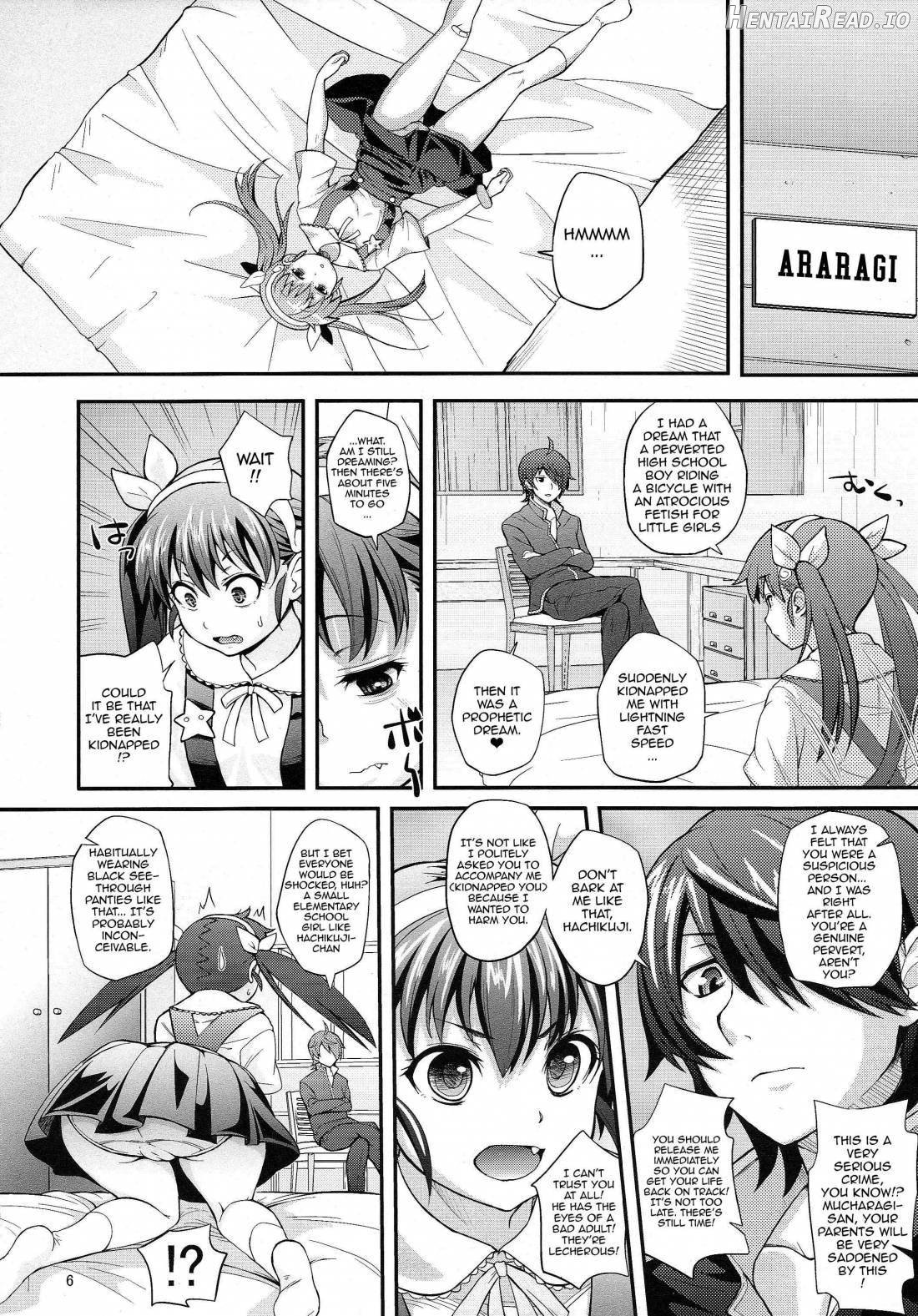 Pachimonogatari Part 11: Yotsugi Magika Chapter 2 - page 4