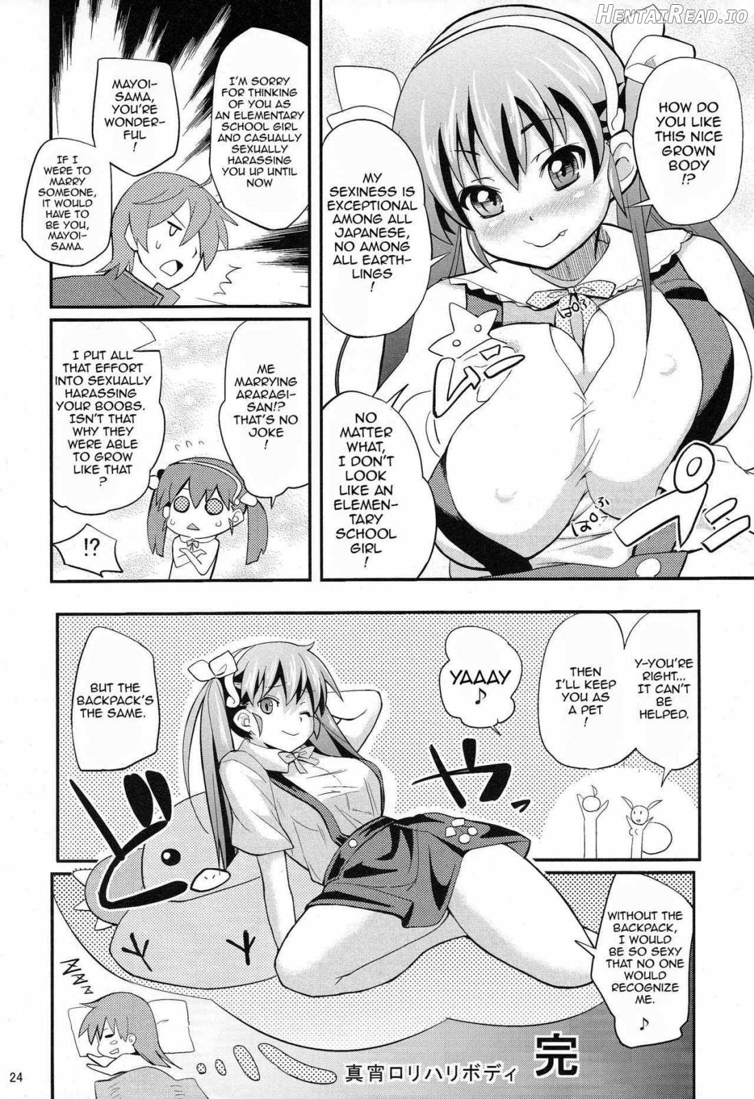 Pachimonogatari Part 11: Yotsugi Magika Chapter 2 - page 21