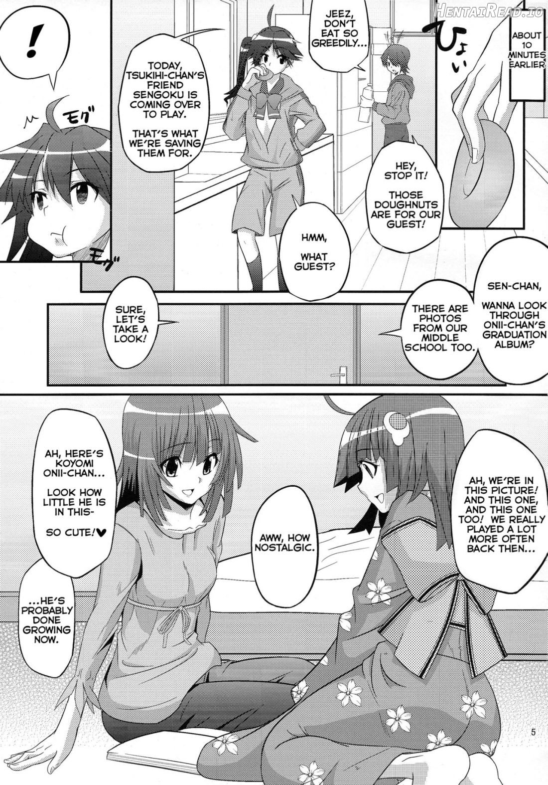 Pachimonogatari Part 11: Yotsugi Magika Chapter 3 - page 5