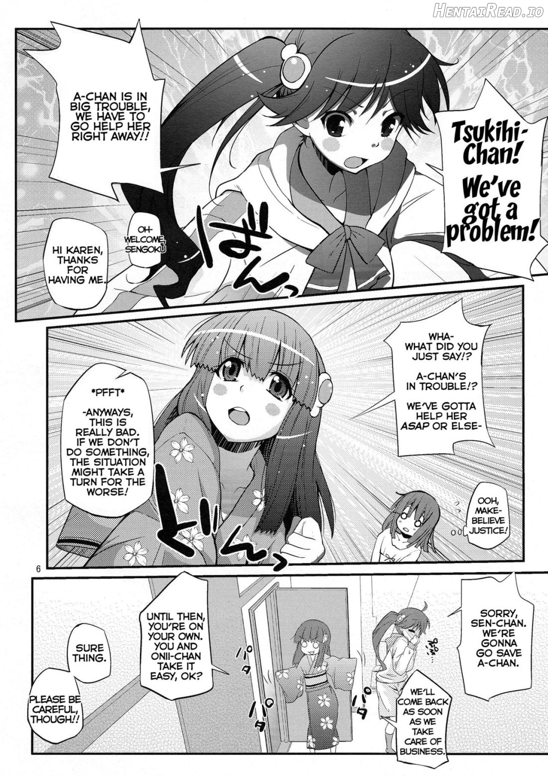 Pachimonogatari Part 11: Yotsugi Magika Chapter 3 - page 6