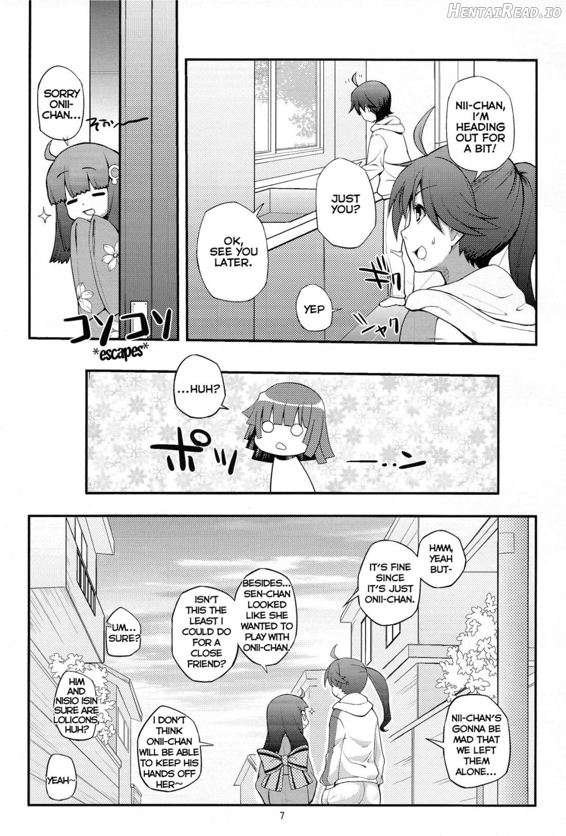 Pachimonogatari Part 11: Yotsugi Magika Chapter 3 - page 7