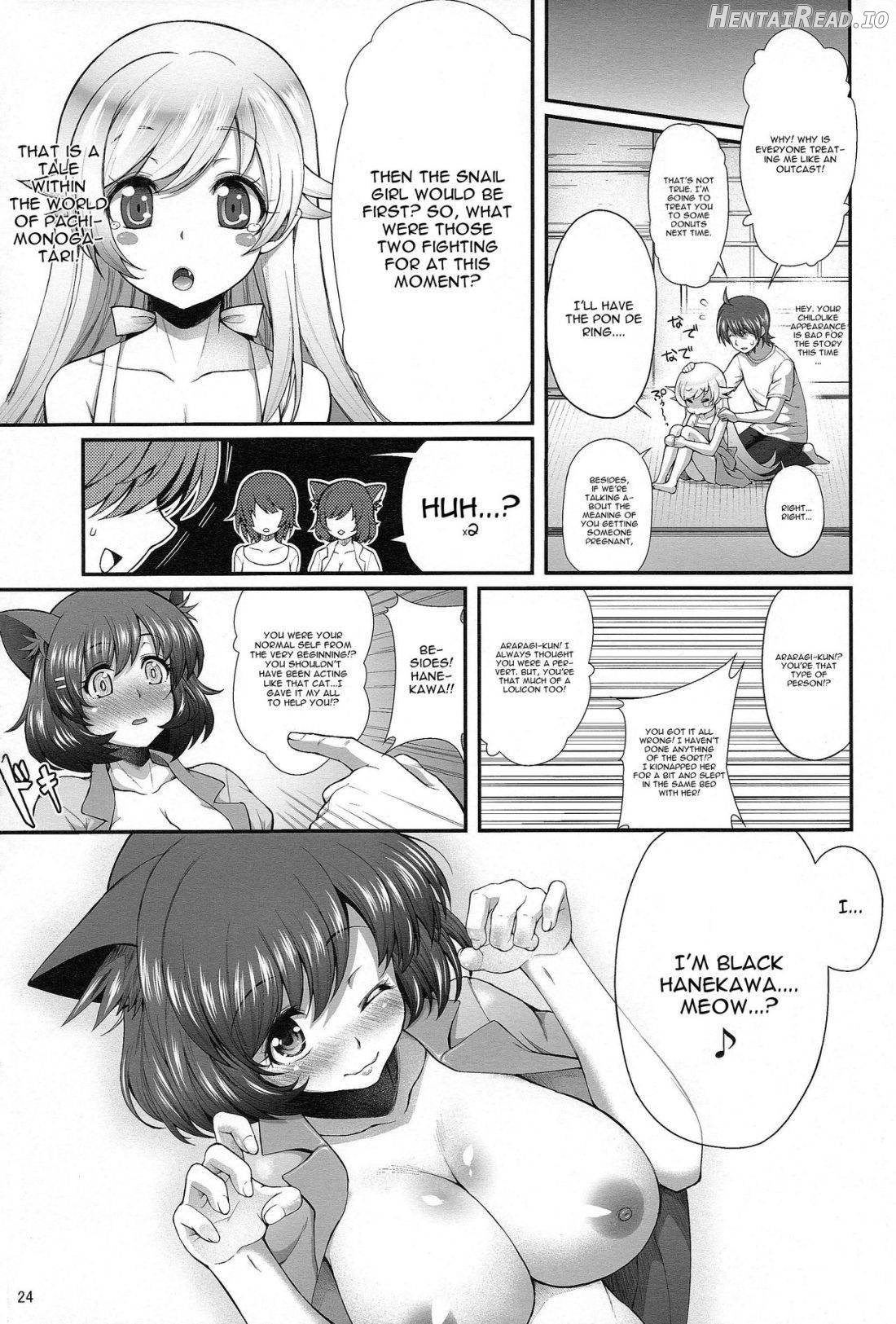 Pachimonogatari Part 11: Yotsugi Magika Chapter 6 - page 23