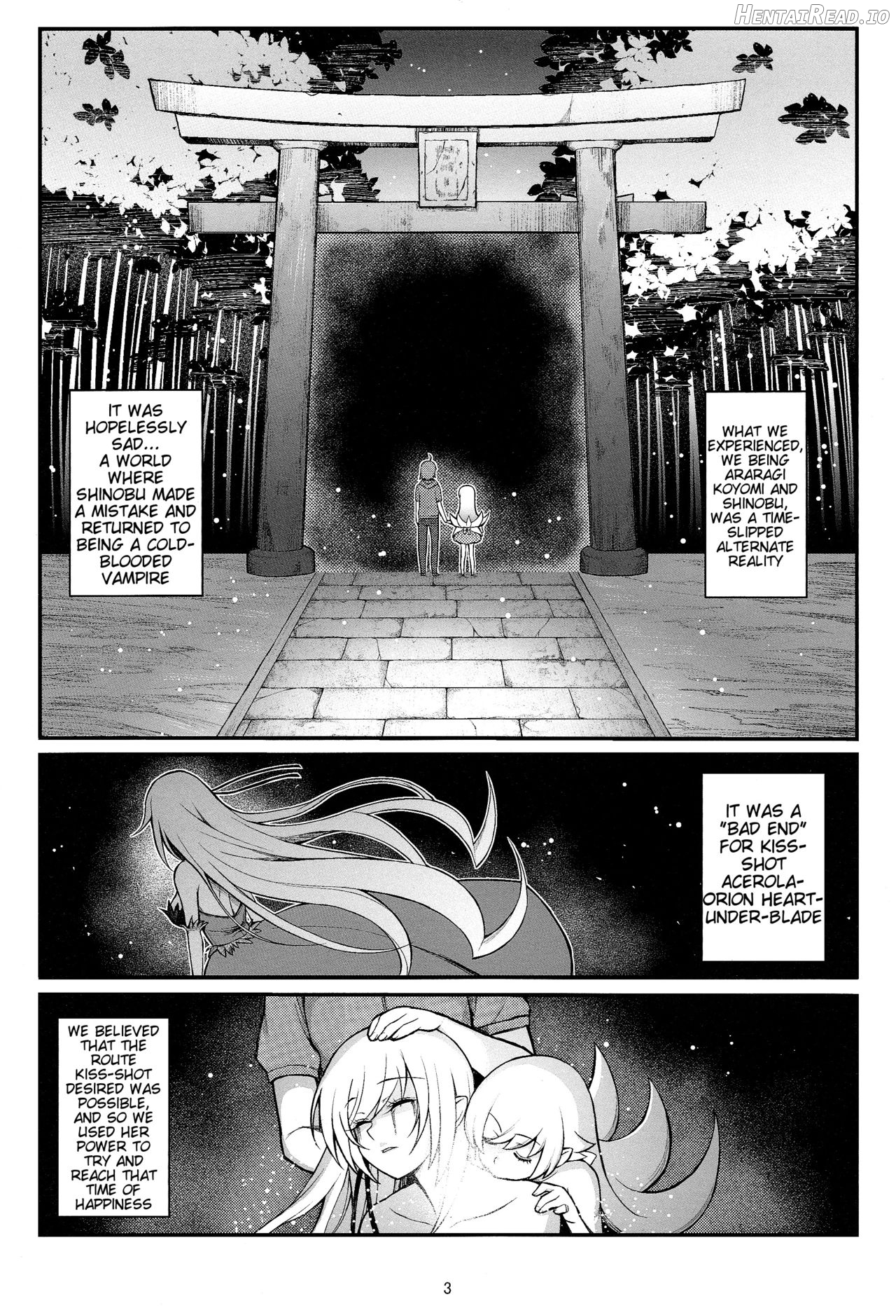 Pachimonogatari Part 11: Yotsugi Magika Chapter 7 - page 2