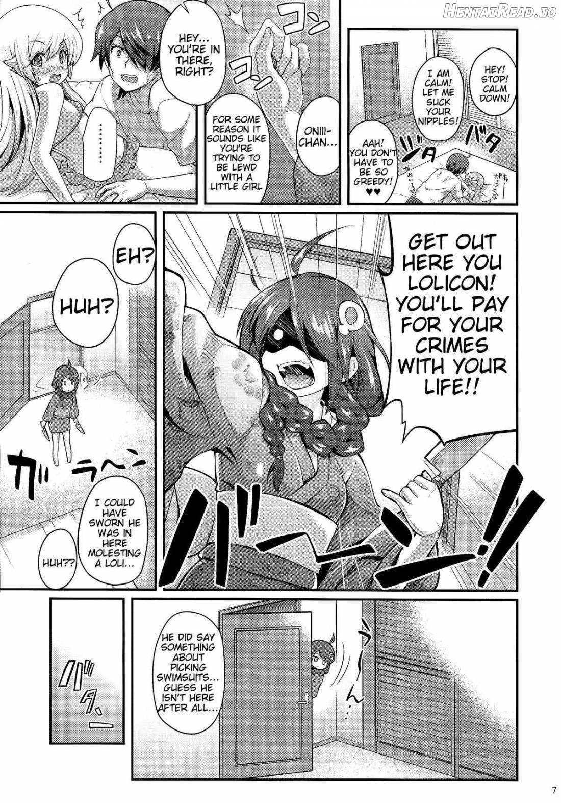 Pachimonogatari Part 11: Yotsugi Magika Chapter 8 - page 6