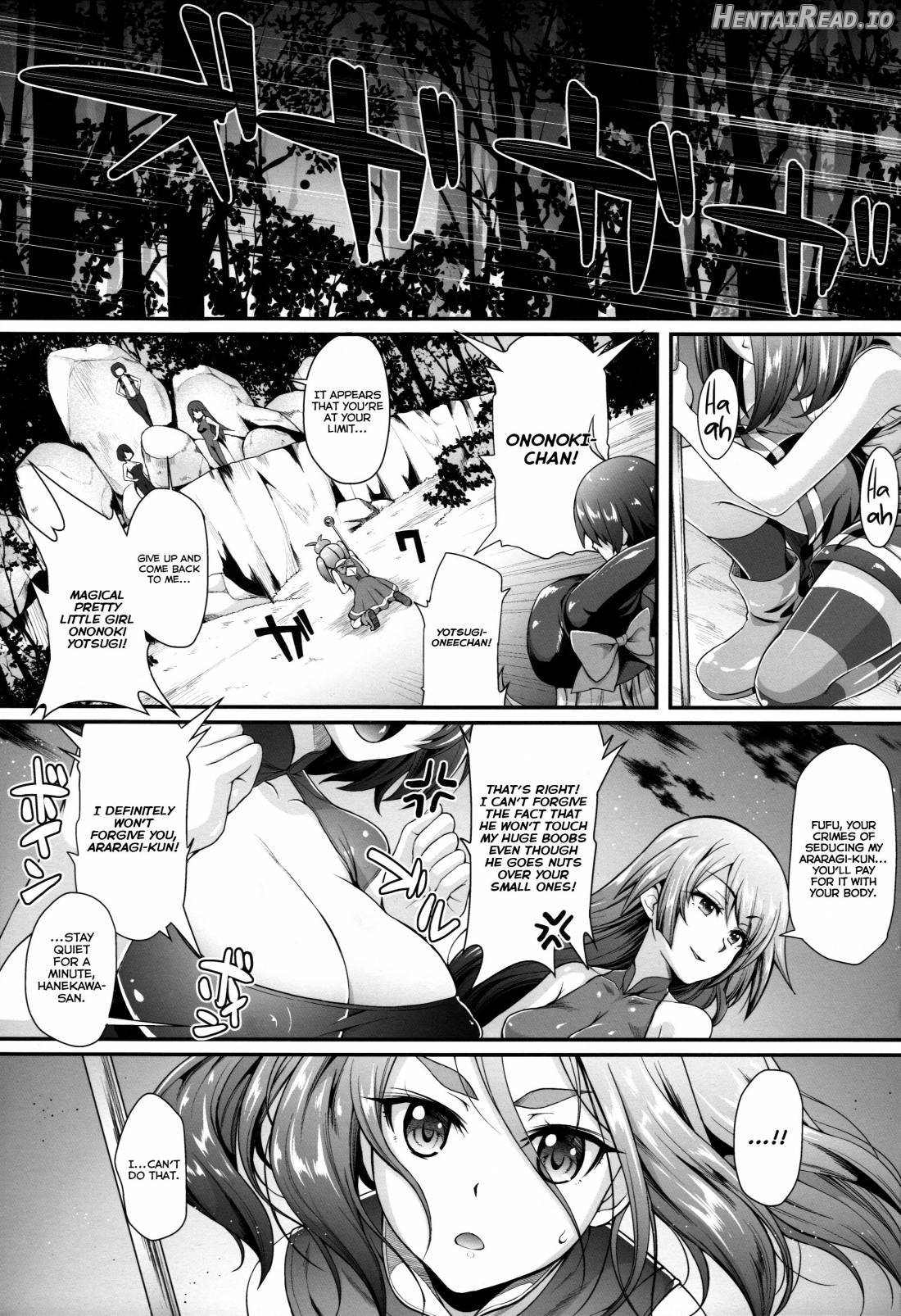 Pachimonogatari Part 11: Yotsugi Magika Chapter 10 - page 3