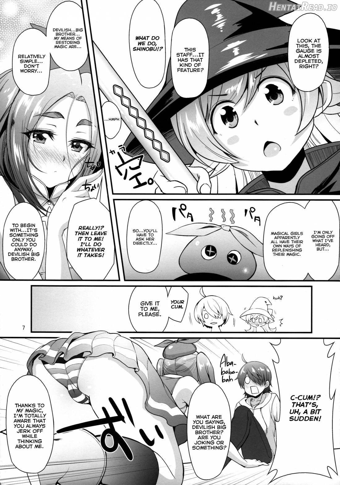 Pachimonogatari Part 11: Yotsugi Magika Chapter 10 - page 7