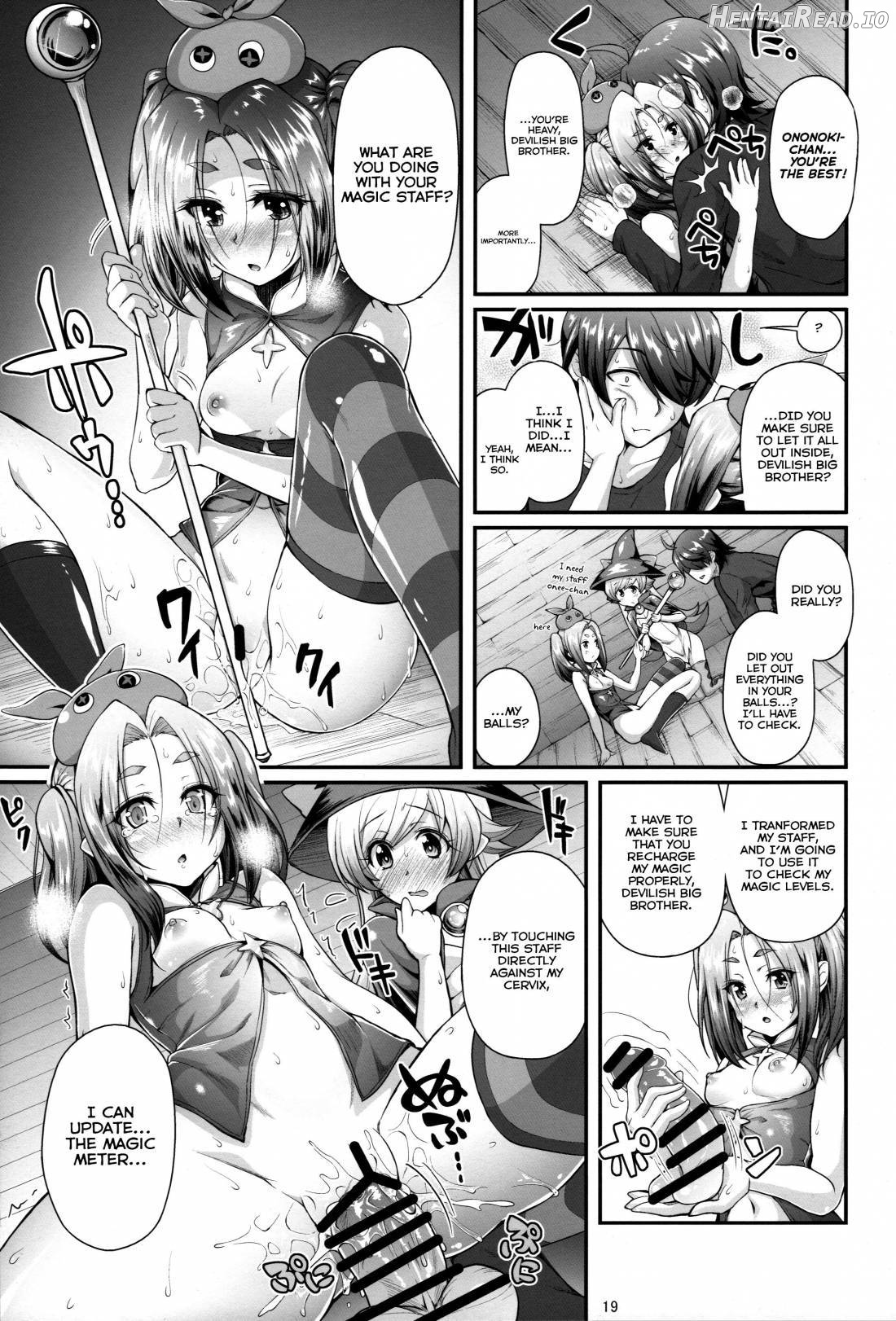 Pachimonogatari Part 11: Yotsugi Magika Chapter 10 - page 19