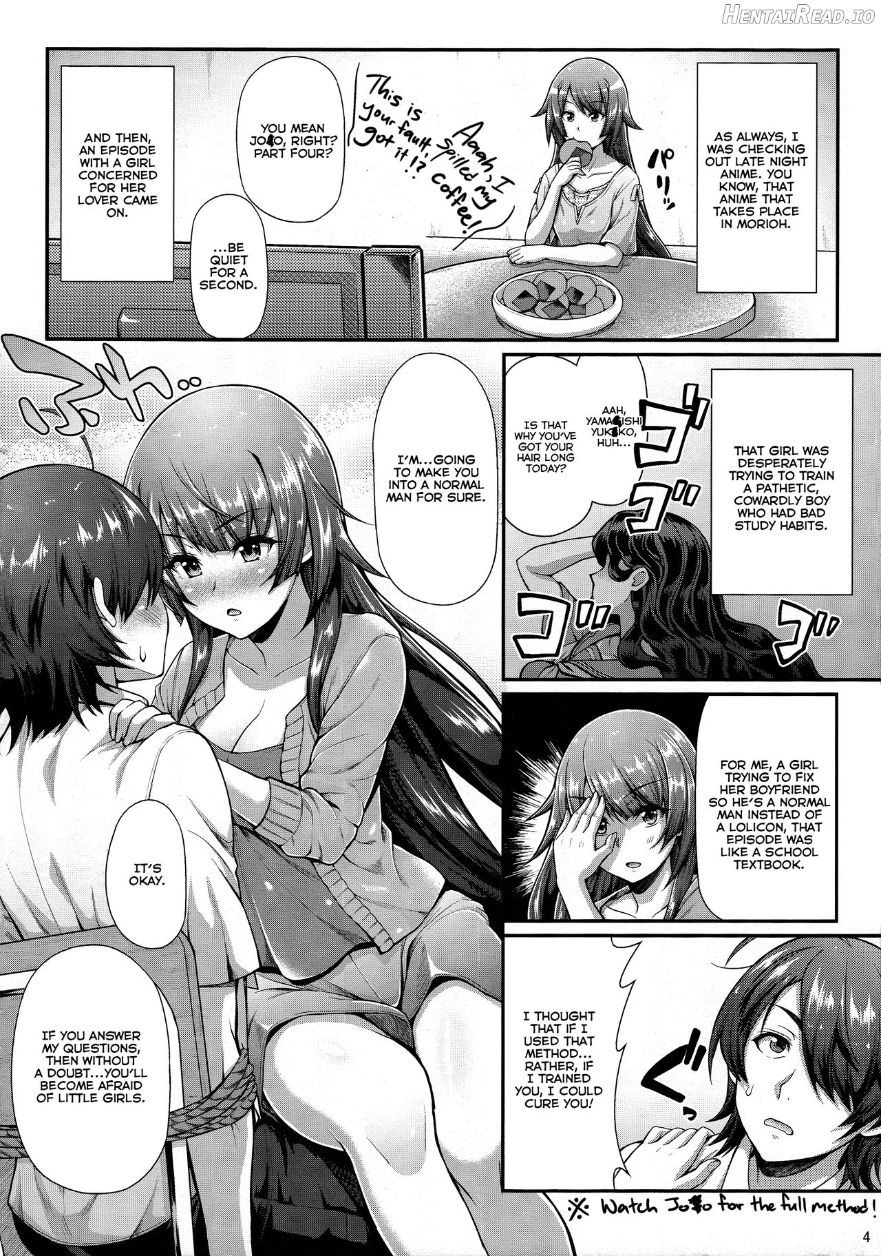 Pachimonogatari Part 11: Yotsugi Magika Chapter 11 - page 4