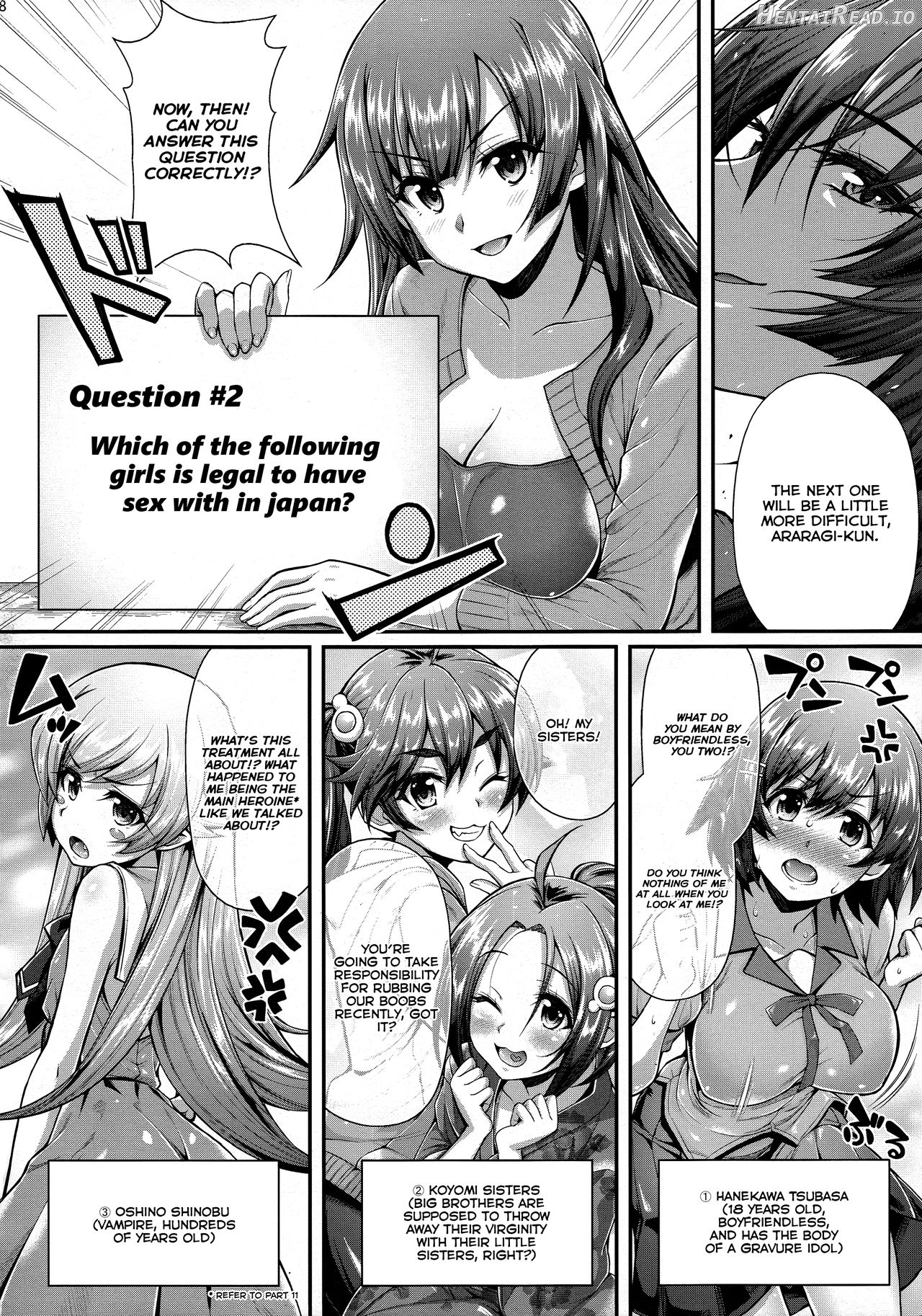 Pachimonogatari Part 11: Yotsugi Magika Chapter 11 - page 8