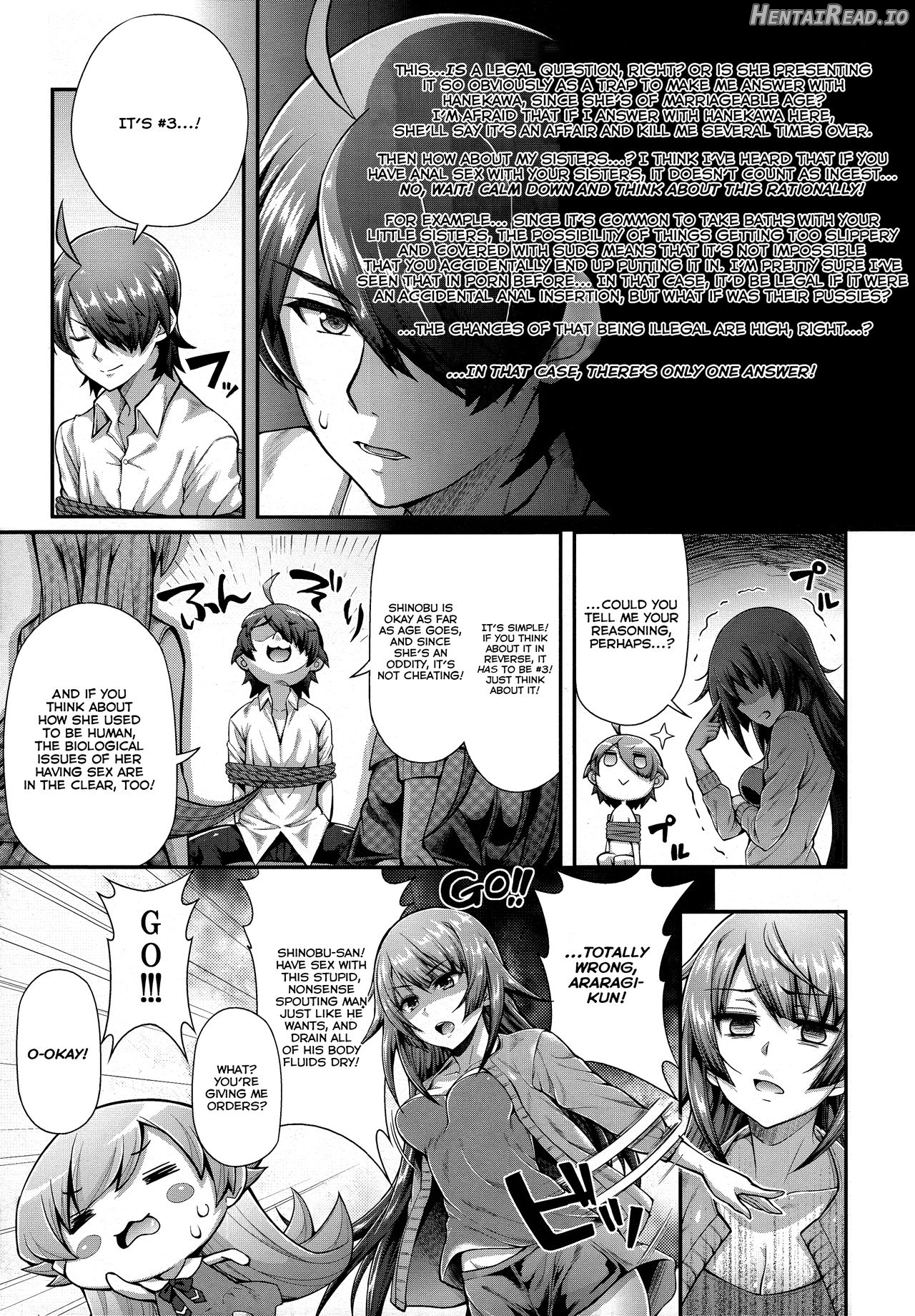 Pachimonogatari Part 11: Yotsugi Magika Chapter 11 - page 9