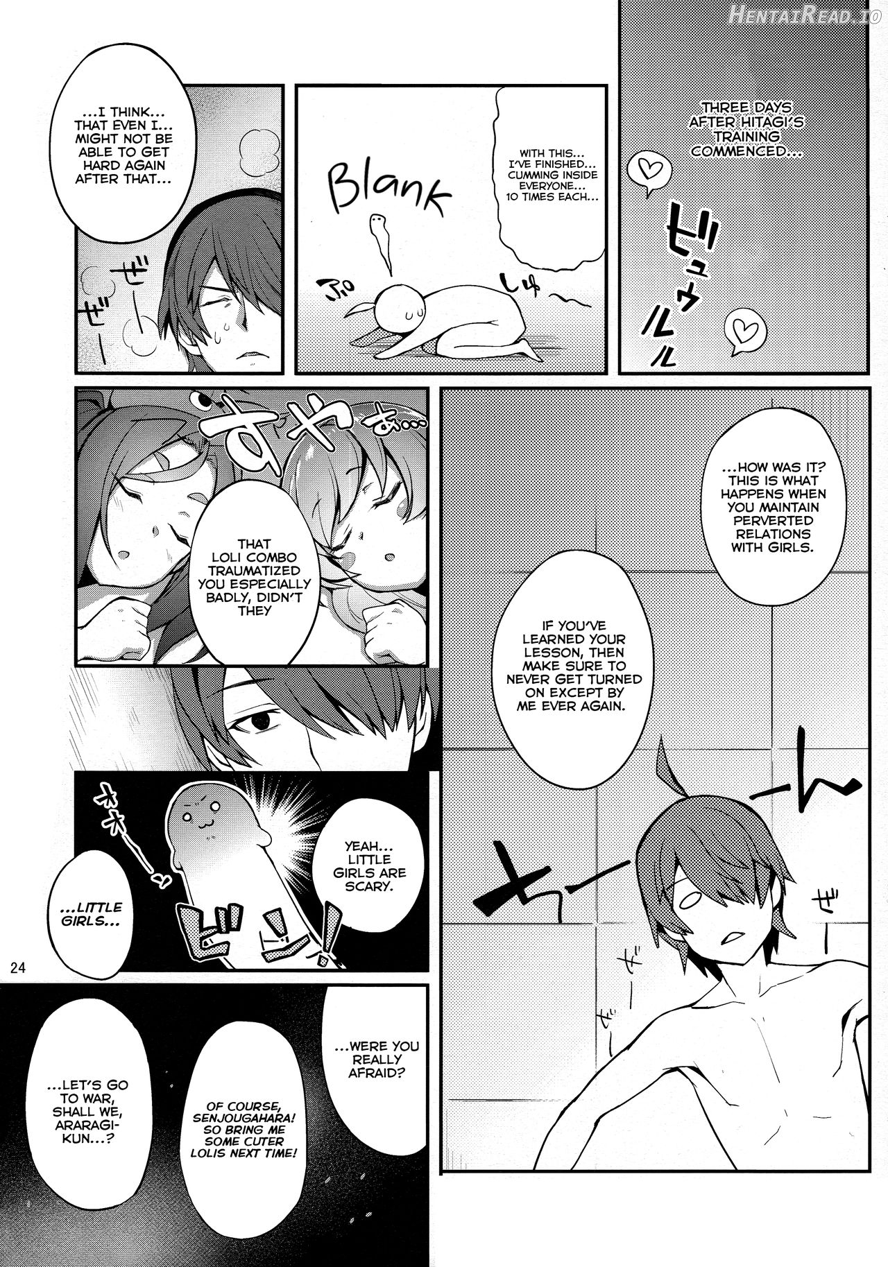 Pachimonogatari Part 11: Yotsugi Magika Chapter 11 - page 24