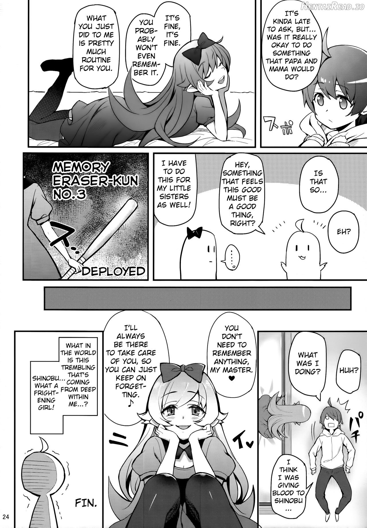 Pachimonogatari Part 11: Yotsugi Magika Chapter 12 - page 23