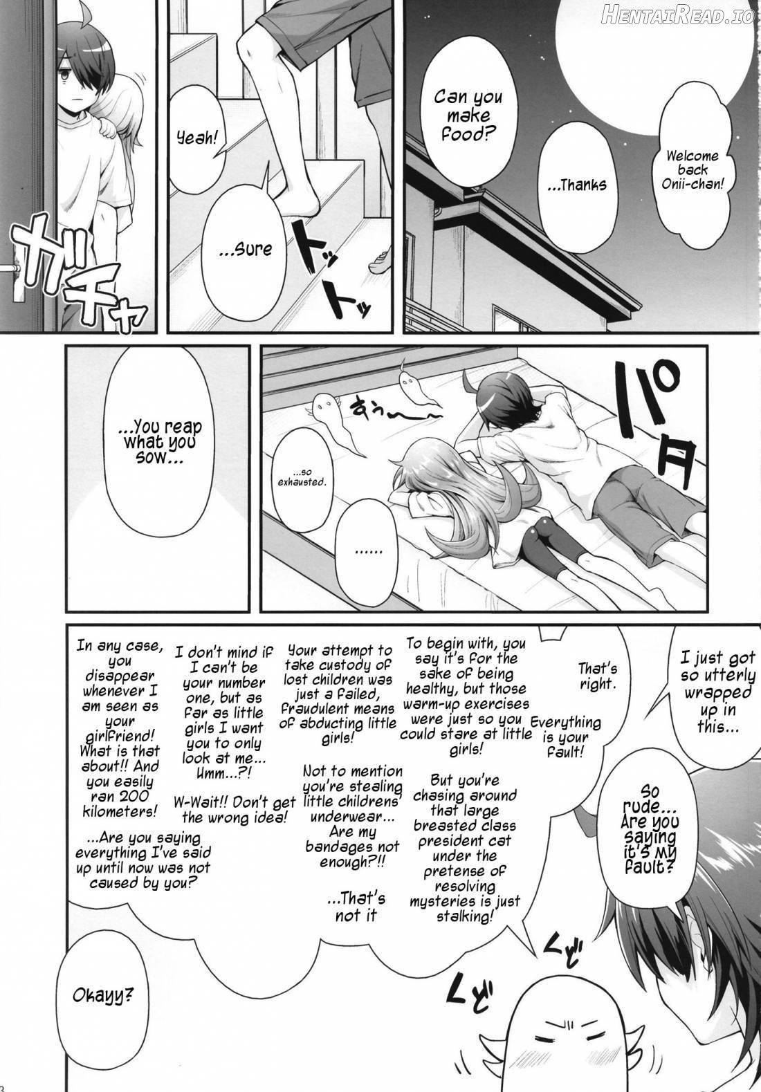 Pachimonogatari Part 11: Yotsugi Magika Chapter 14 - page 2