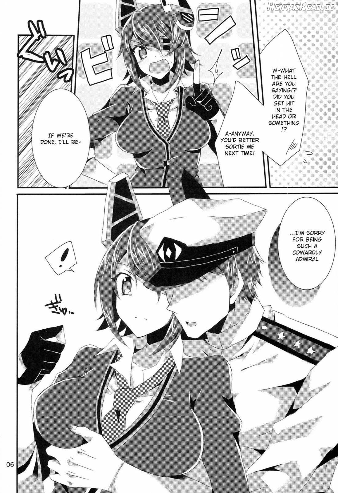 Tenryuu ga Kawai Sugite Teitoku wa Gaman no Genkai Chapter 1 - page 3