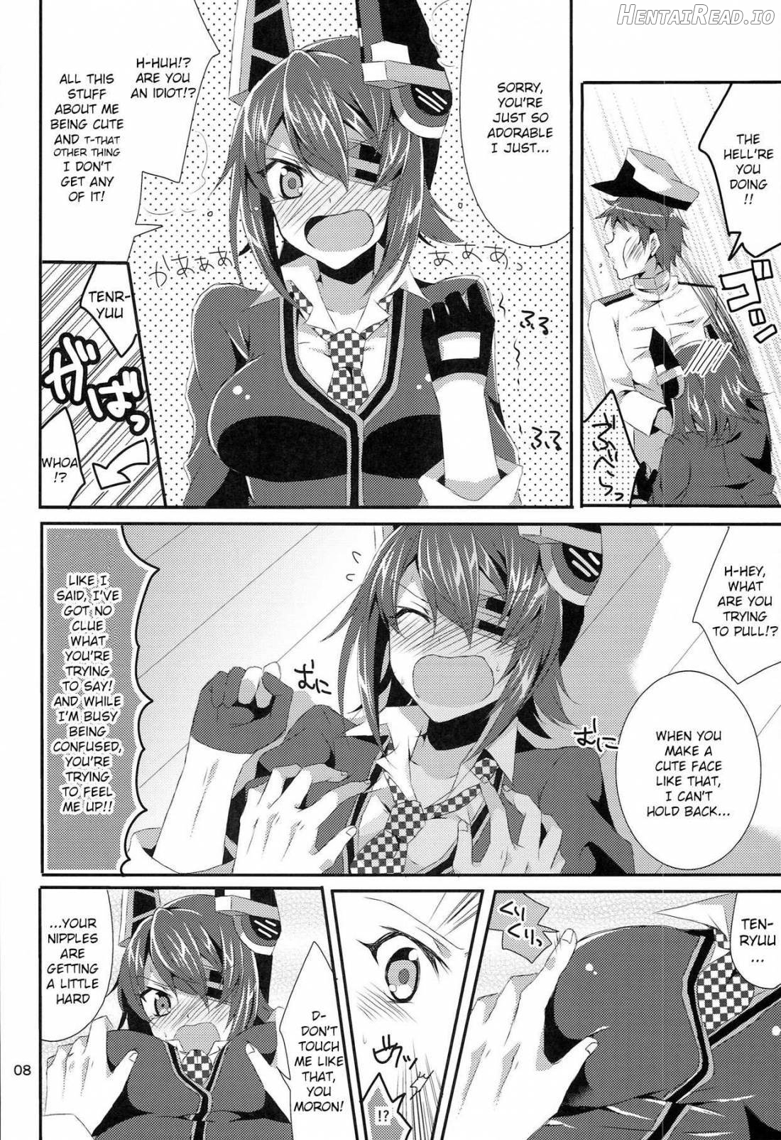 Tenryuu ga Kawai Sugite Teitoku wa Gaman no Genkai Chapter 1 - page 5