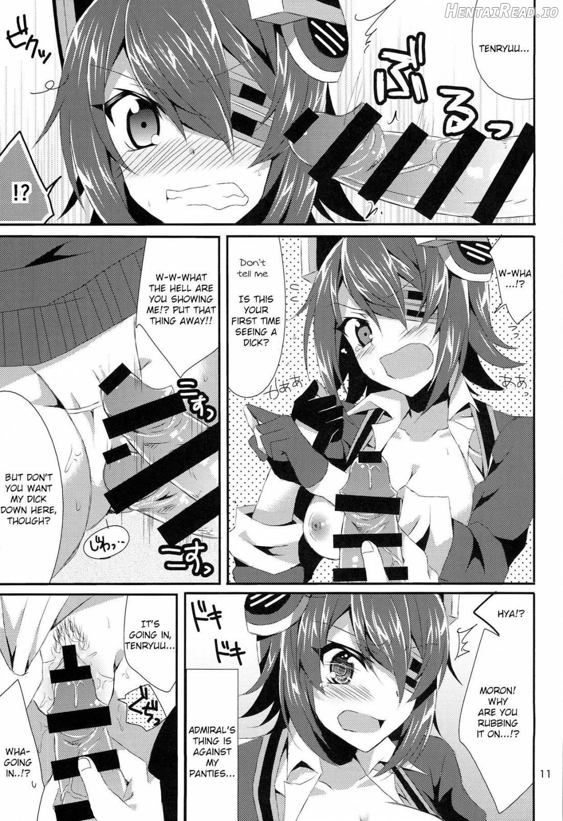 Tenryuu ga Kawai Sugite Teitoku wa Gaman no Genkai Chapter 1 - page 8