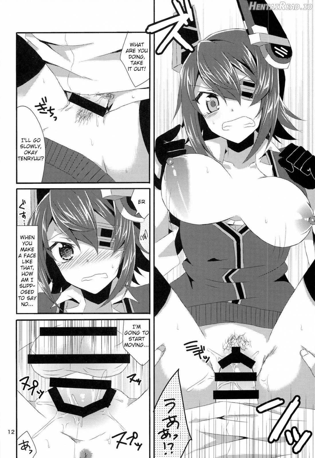 Tenryuu ga Kawai Sugite Teitoku wa Gaman no Genkai Chapter 1 - page 9