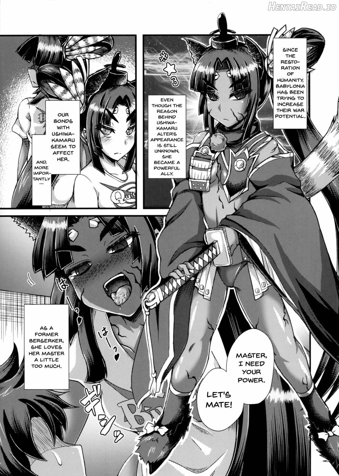 Ushiwakamaru, Oshite Mairu! Chapter 1 - page 4