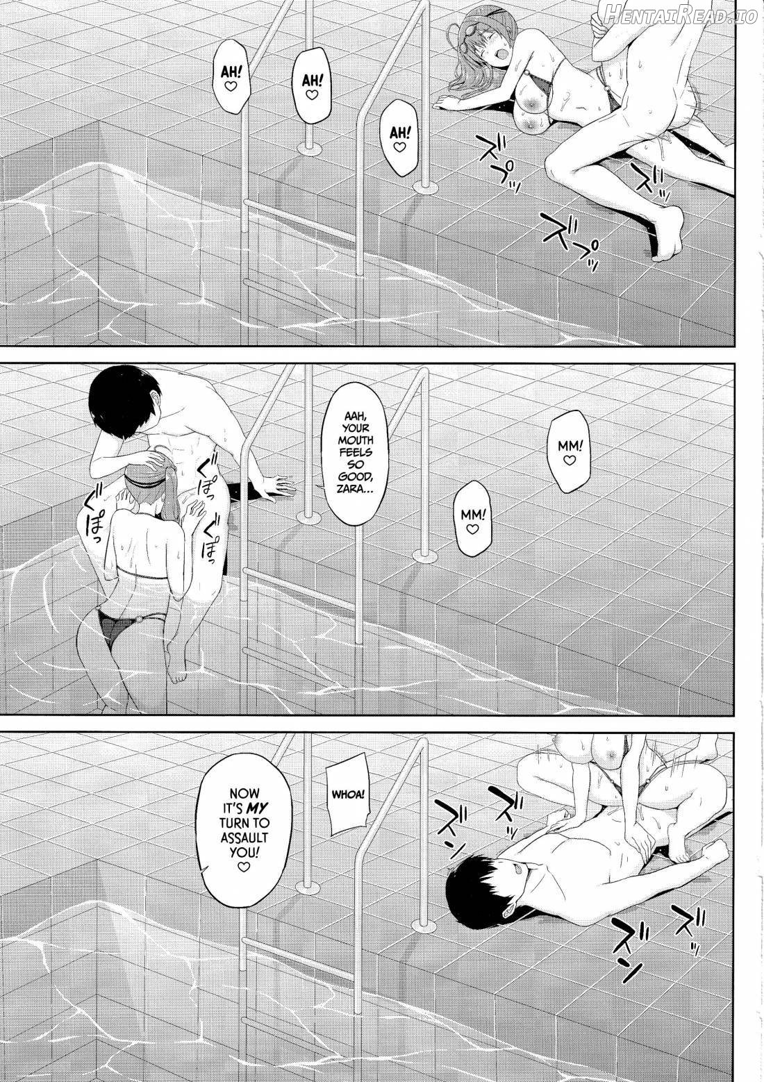 Zara to Miwaku no Poolside Chapter 1 - page 12