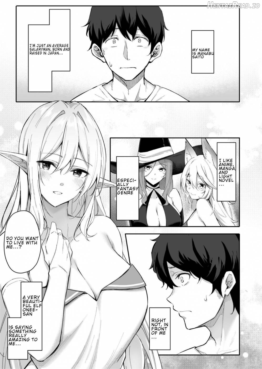 Isekai Shoukan - Elf na Onee-san wa Suki desu ka? Chapter 1 - page 2