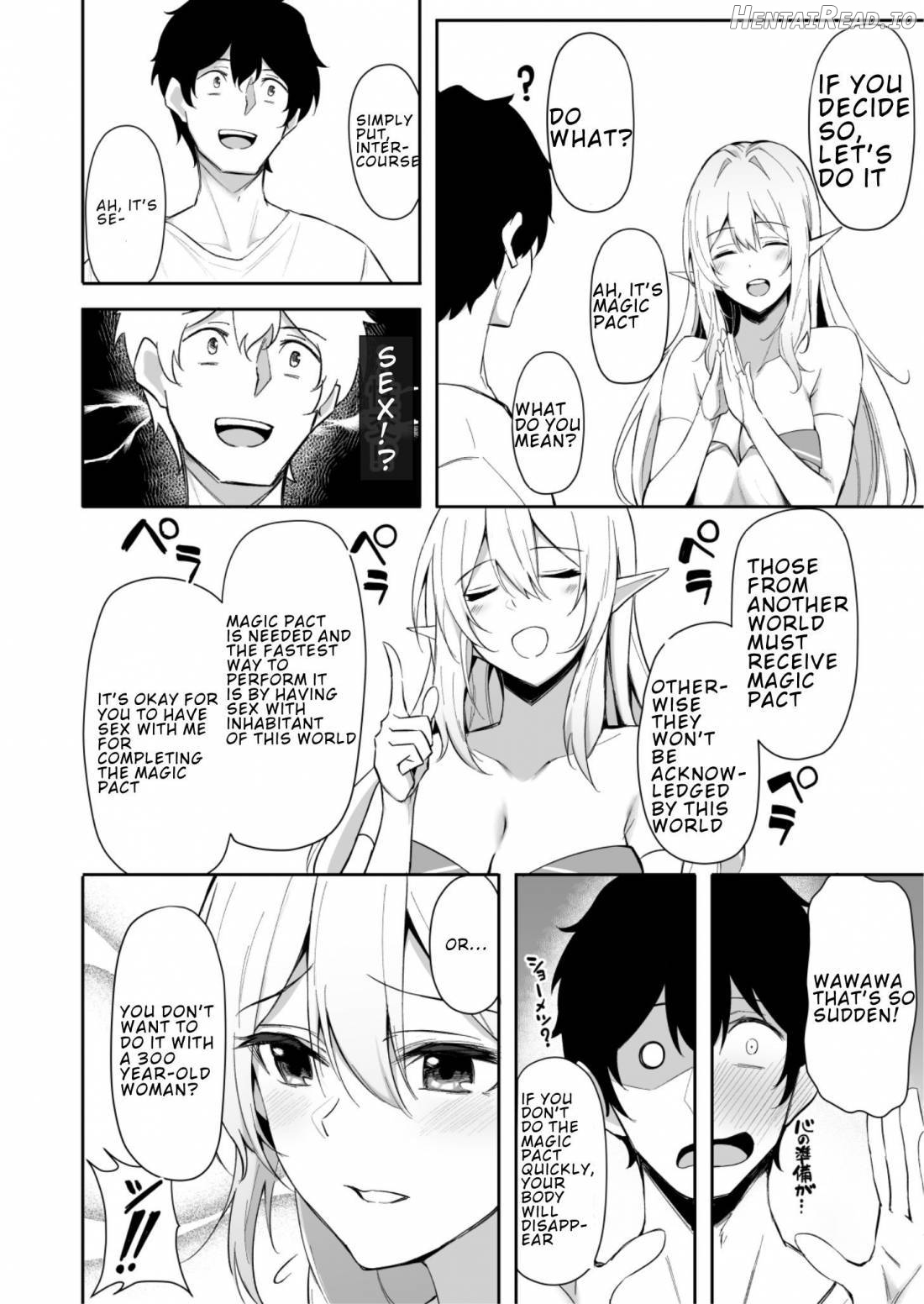 Isekai Shoukan - Elf na Onee-san wa Suki desu ka? Chapter 1 - page 7