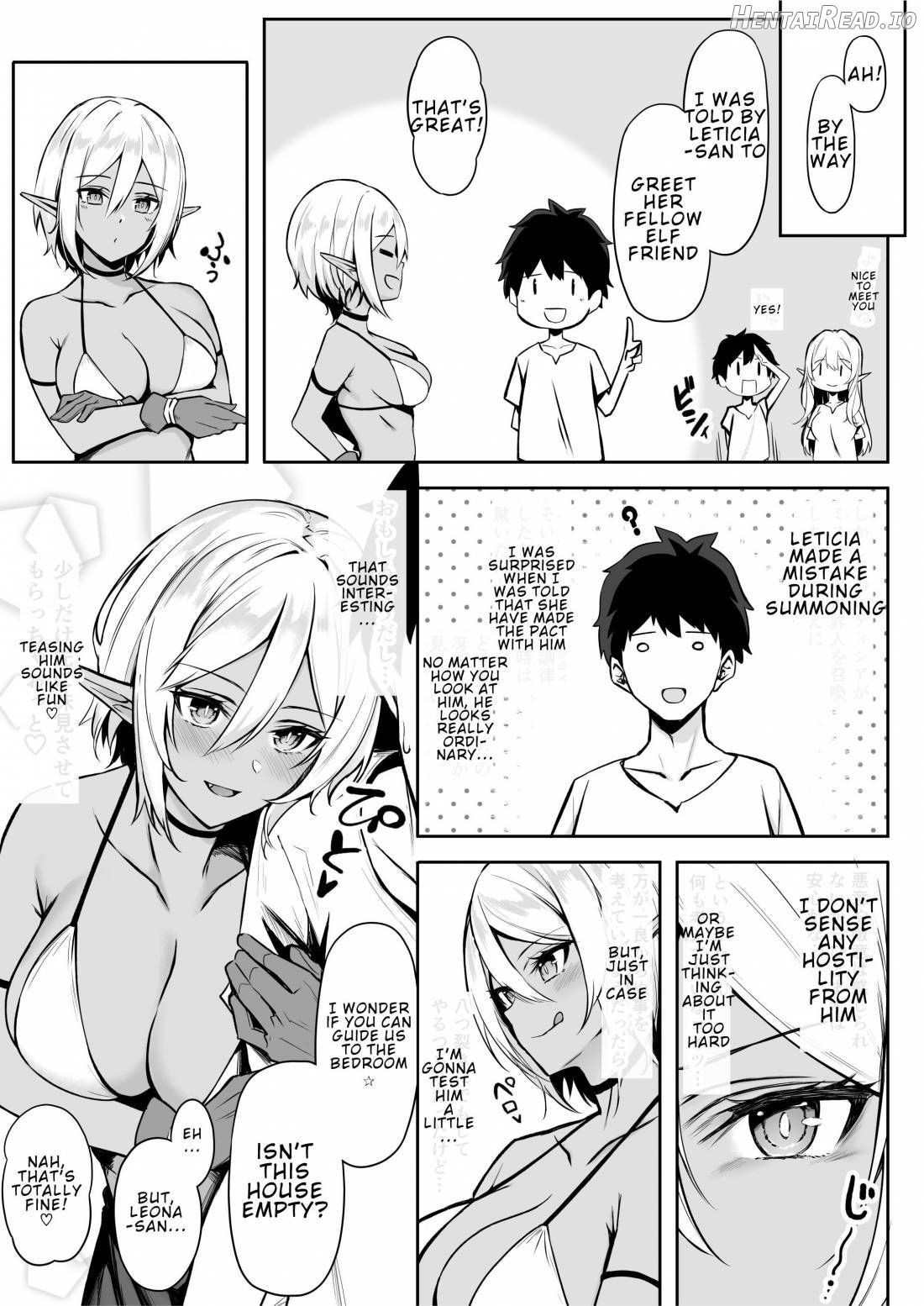 Isekai Shoukan - Elf na Onee-san wa Suki desu ka? Chapter 2 - page 8