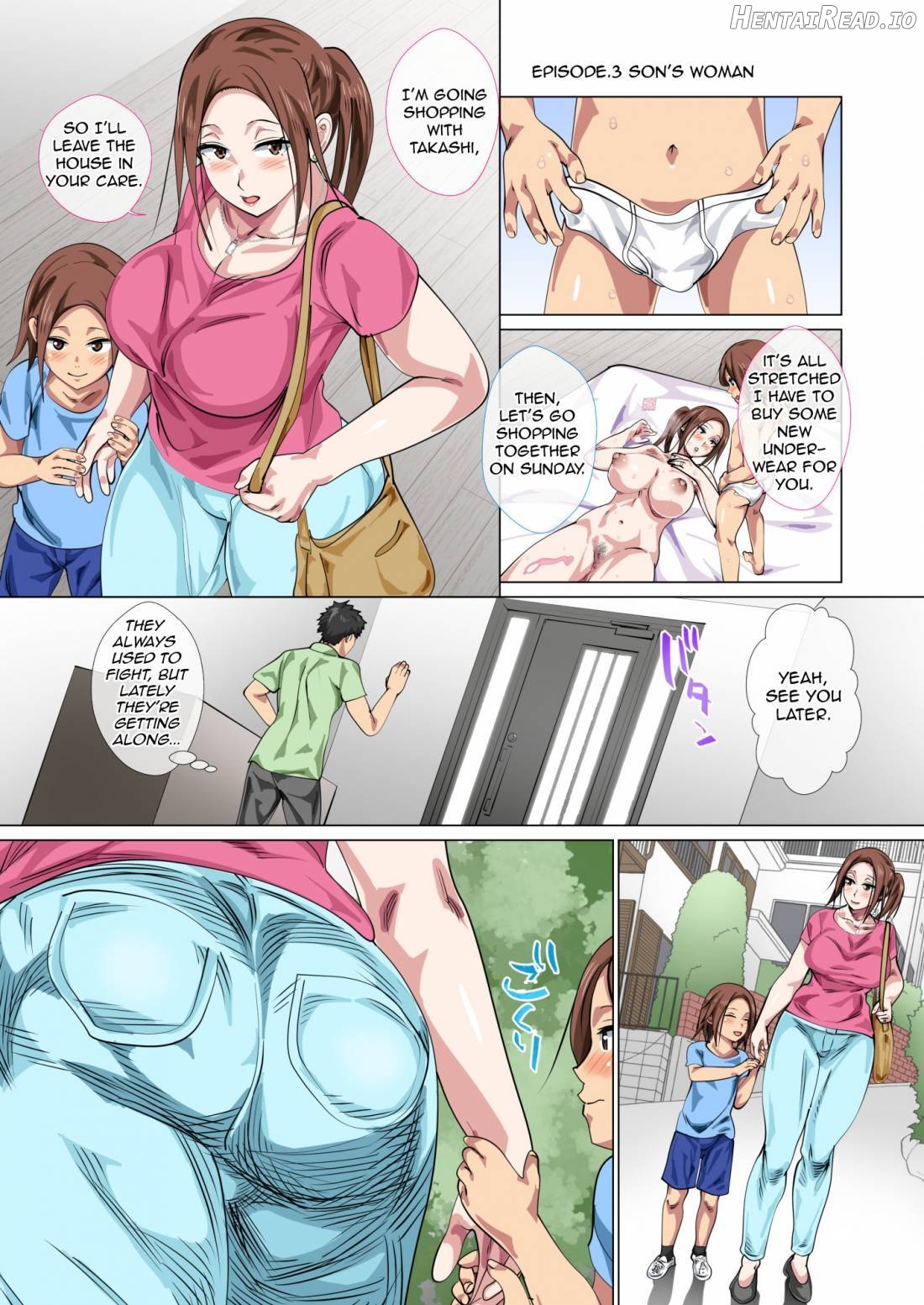 Okorinbo Mama no Amayakashi Sex de Furyou Musuko ga Kousei Shita Hanashi Chapter 1 - page 51