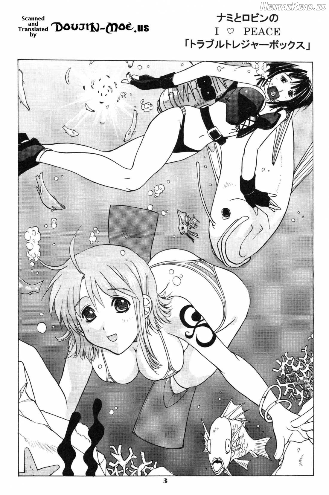 Nami to Robin no I Love Piece Chapter 1 - page 2