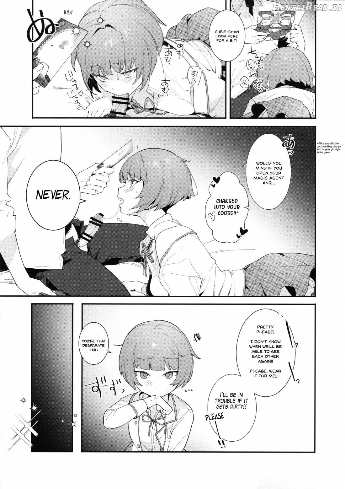 Curie-chan to "Kawaii" Suru Hon. Chapter 1 - page 7