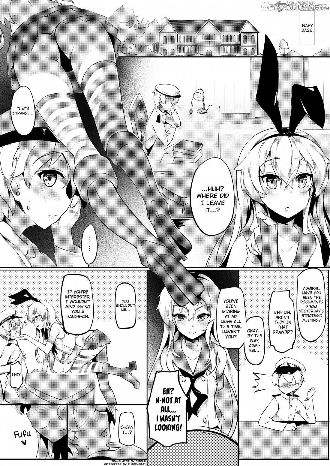 Teitoku no Shota Chinpo ga Itakunaru made Shimakaze ga Tomaranai Chapter 1 - page 2