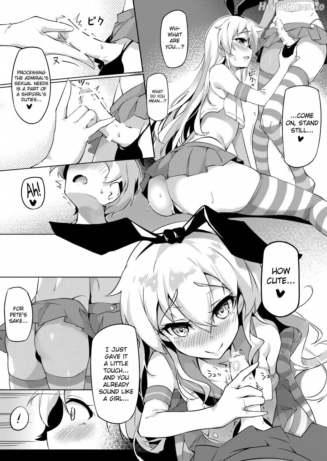 Teitoku no Shota Chinpo ga Itakunaru made Shimakaze ga Tomaranai Chapter 1 - page 4