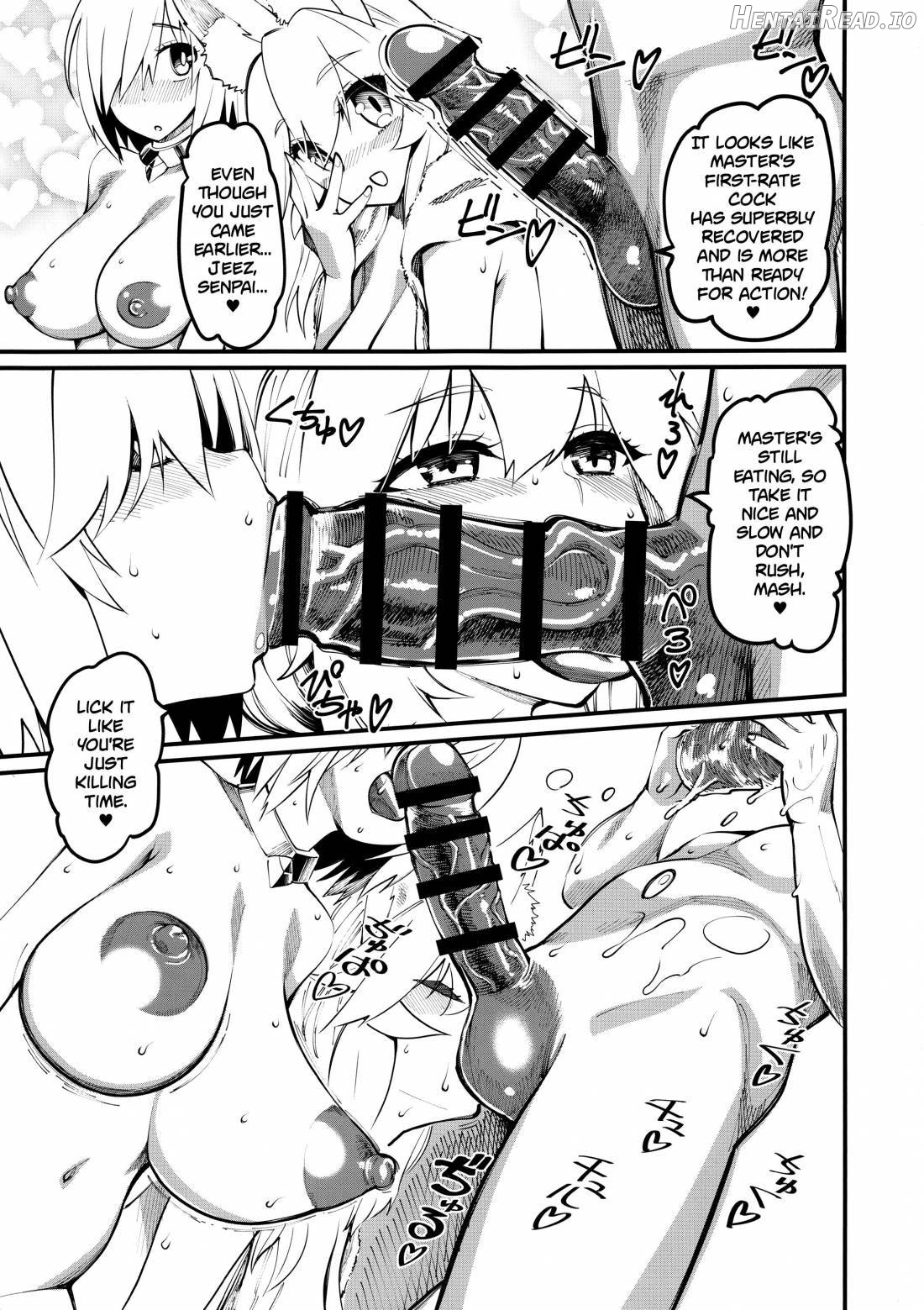 Mash to Tamamo to Master to Kari Chapter 1 - page 22