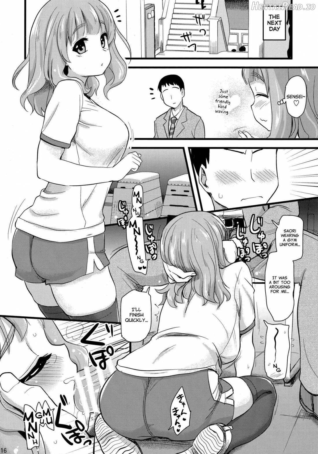 Takebe Saori-chan to iu Kanojo ga Dekita hanashi. Chapter 1 - page 14