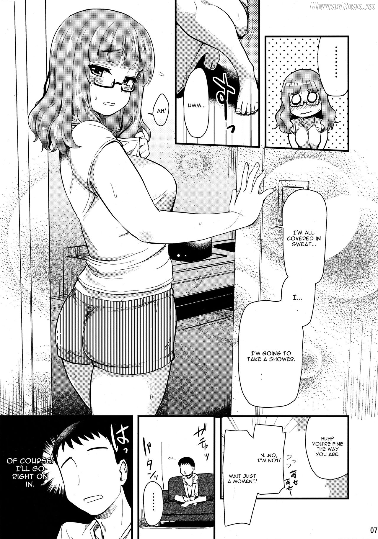 Takebe Saori-chan to iu Kanojo ga Dekita hanashi. Chapter 2 - page 4