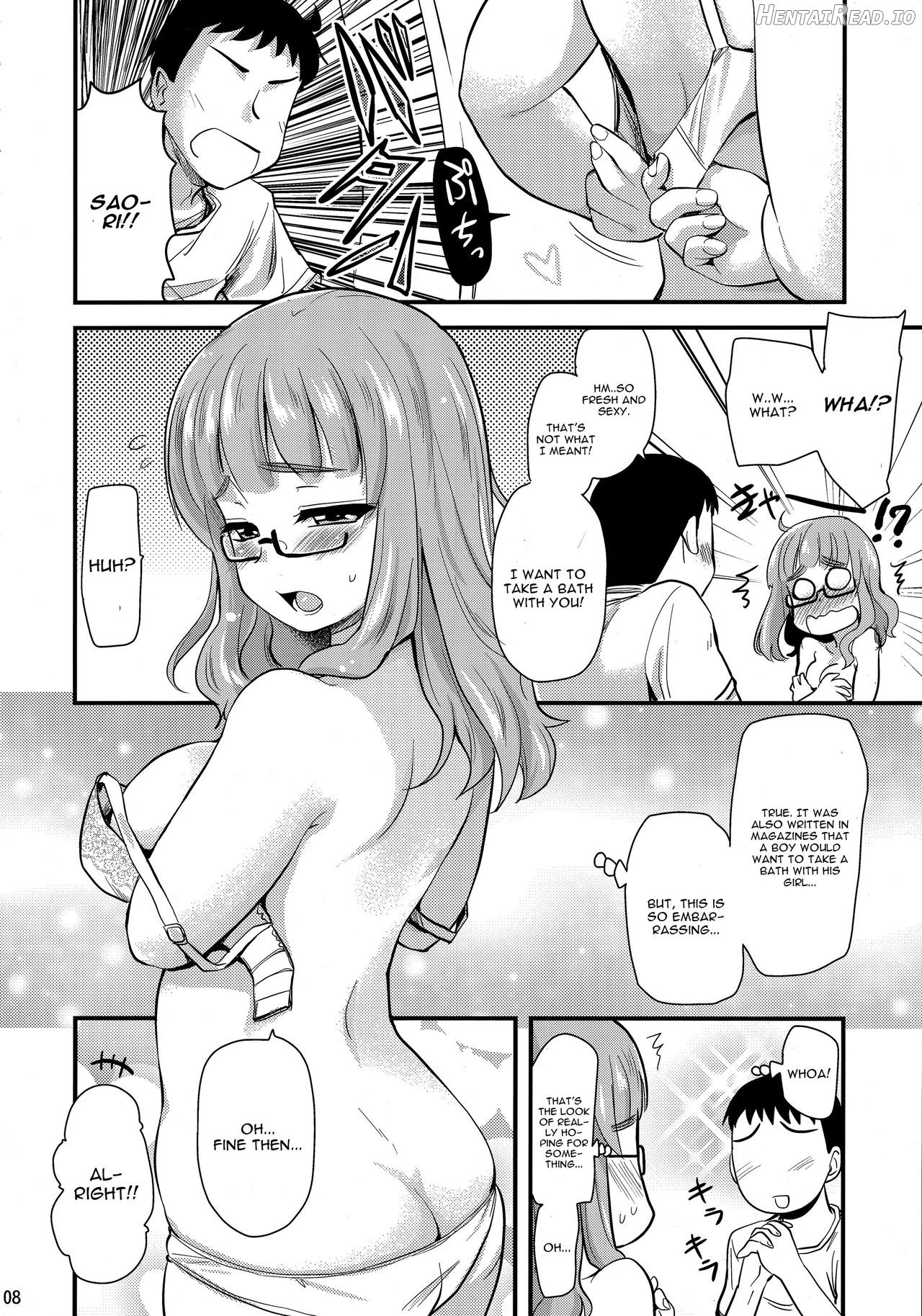 Takebe Saori-chan to iu Kanojo ga Dekita hanashi. Chapter 2 - page 5