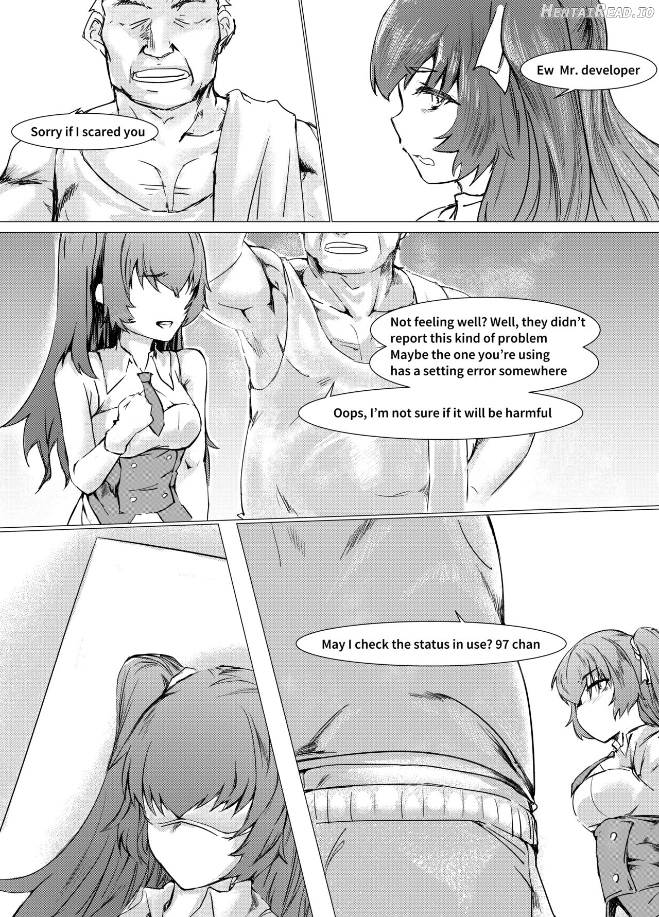 T-Dolls only Function Identification Tattoo Chapter 1 - page 14