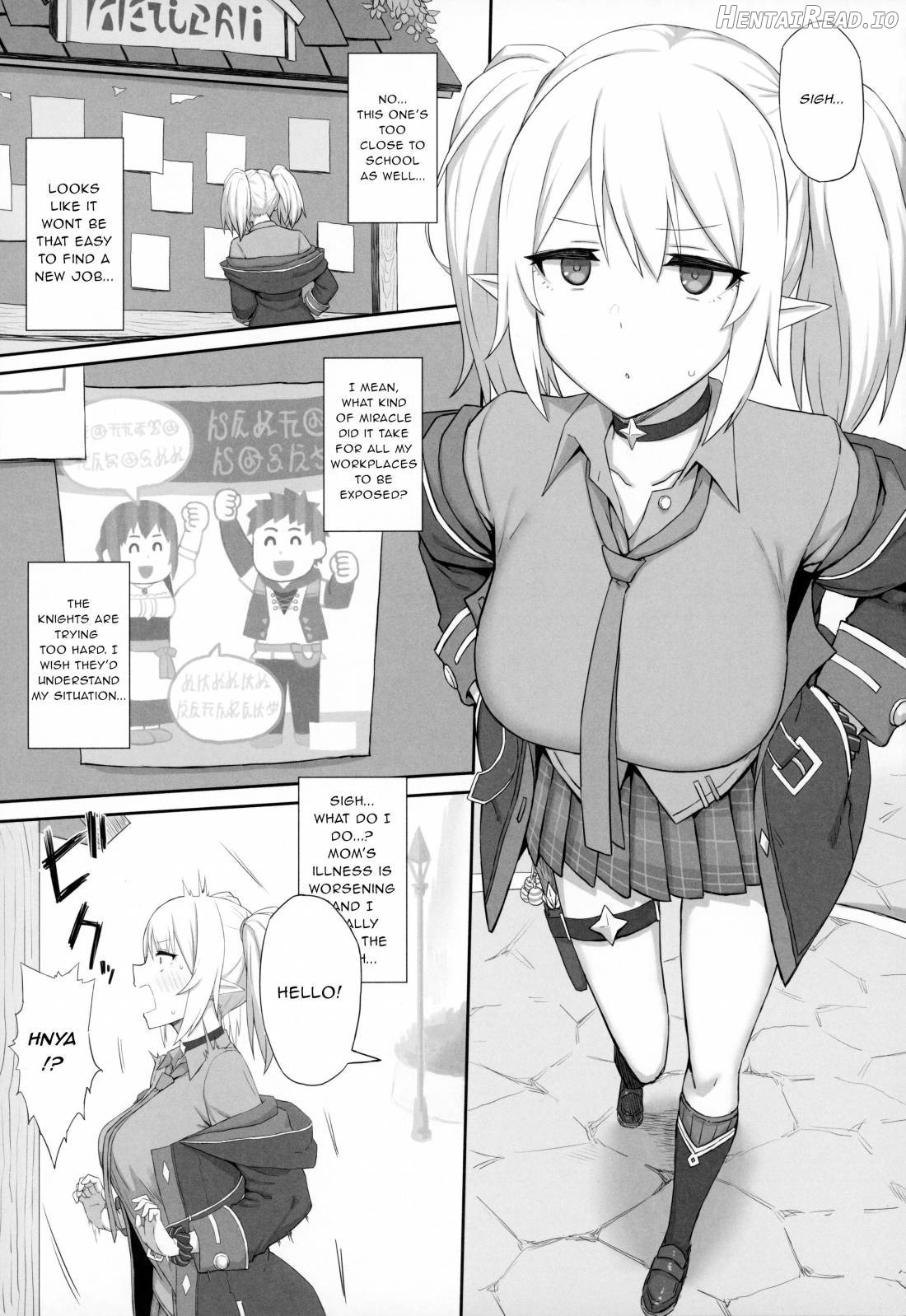 Ojou-sama Gakkou ni Kayou Binbou Shoujo wa Touzen no You ni Papakatsu ni Kiketsu Suru Chapter 1 - page 2