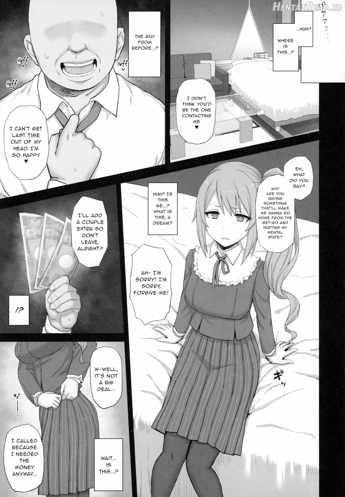 Ojou-sama Gakkou ni Kayou Binbou Shoujo wa Touzen no You ni Papakatsu ni Kiketsu Suru Chapter 1 - page 4