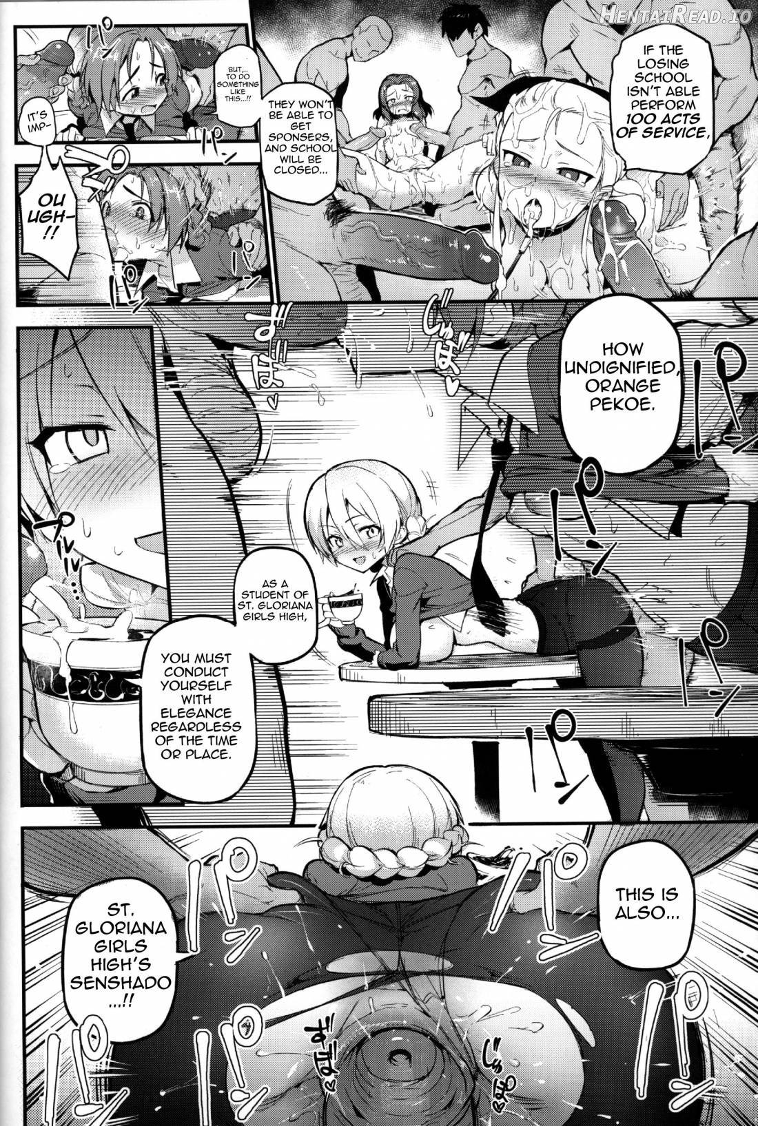 GIRLS und PENISES Girls und Panzer Haikou Hyakkai Houshi Hen 2 sisters Chapter 1 - page 3