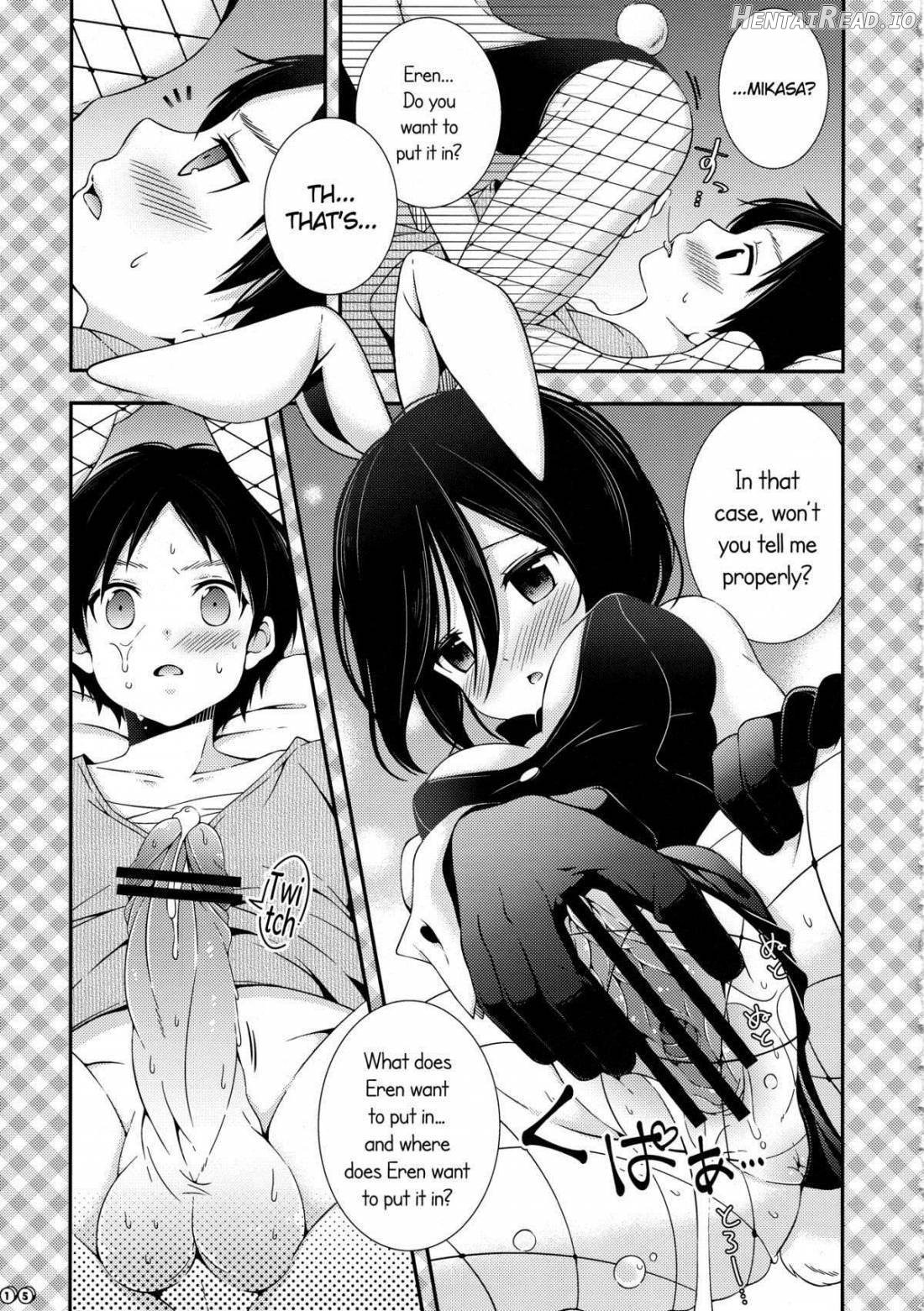 Bunny Girl no Mikasa to Eroi koto suru Hon Chapter 1 - page 13