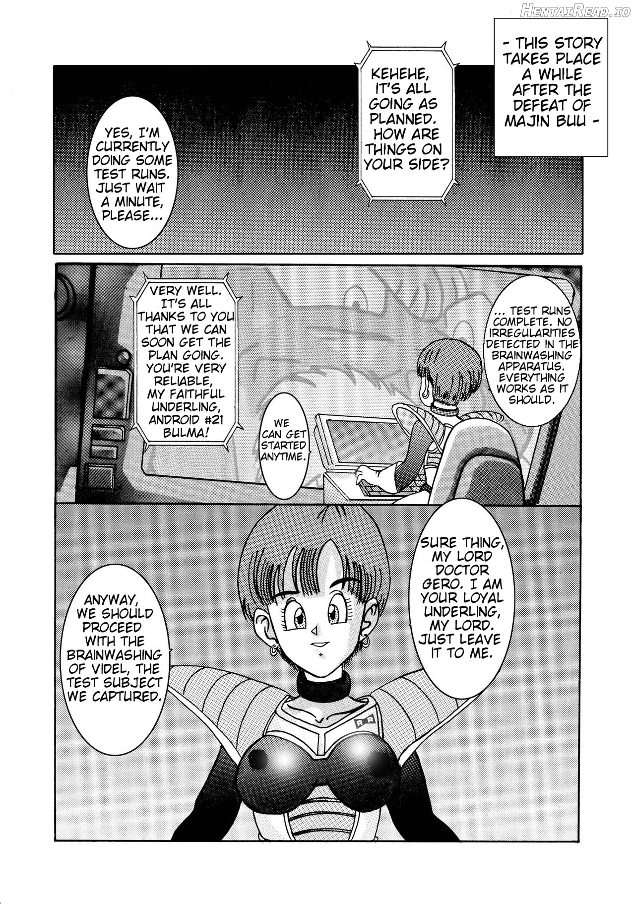 Tanjou!! Aku no Onna San Senshi Erasa Chichi Lunch Sennou Kaizou Keikaku Chapter 1 - page 2