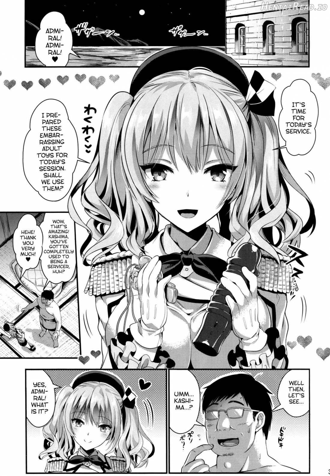 Gohoushi Tantou no Kashima to Hamakaze desu ♥ Chapter 2 - page 2