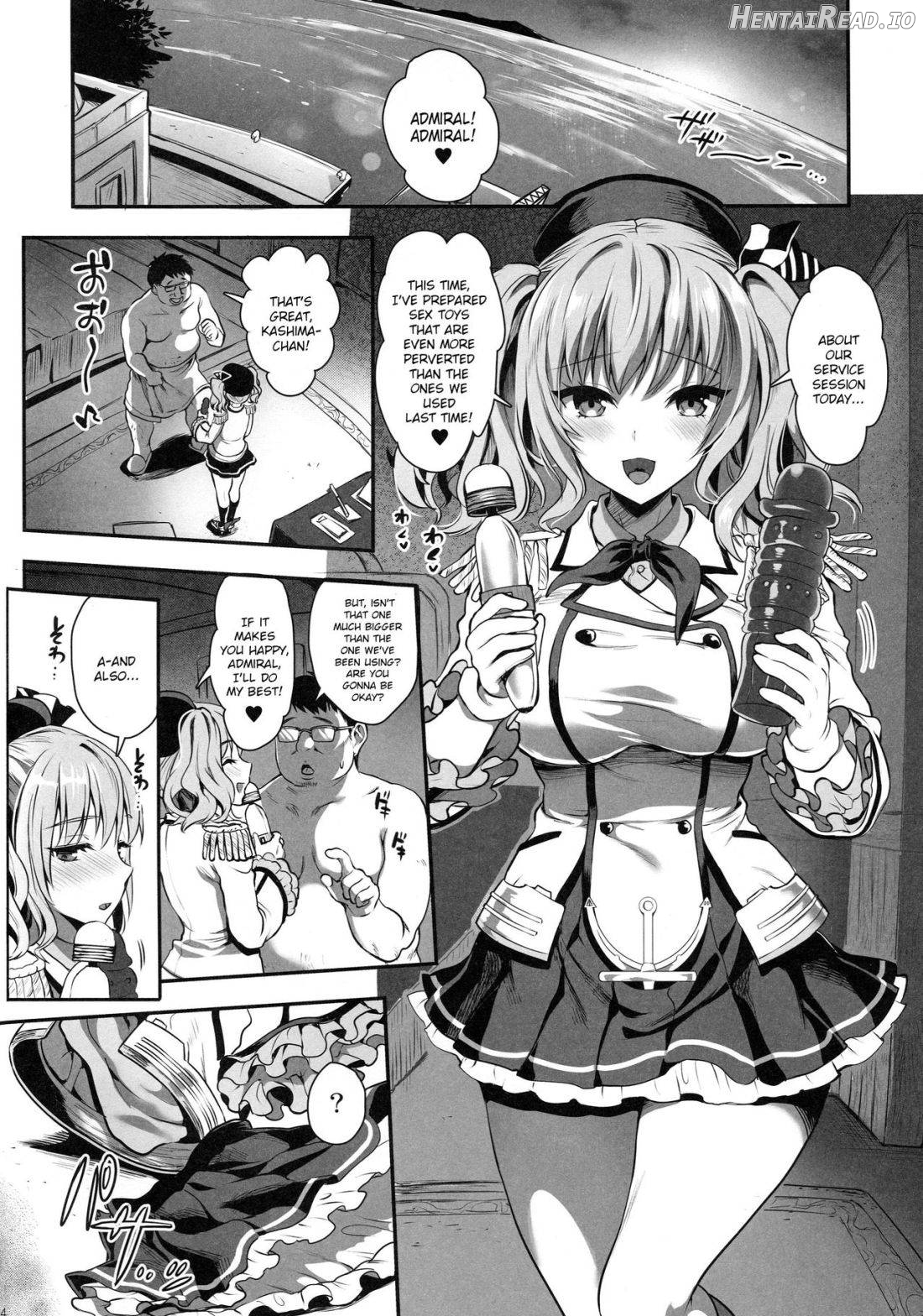 Gohoushi Tantou no Kashima to Hamakaze desu ♥ Chapter 3 - page 2