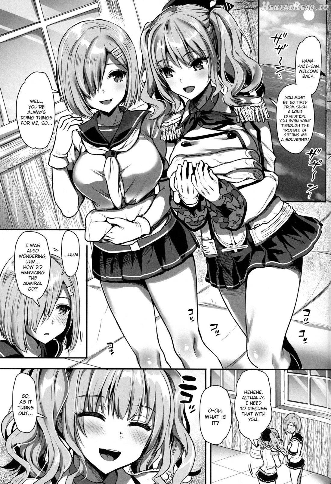 Gohoushi Tantou no Kashima to Hamakaze desu ♥ Chapter 3 - page 19