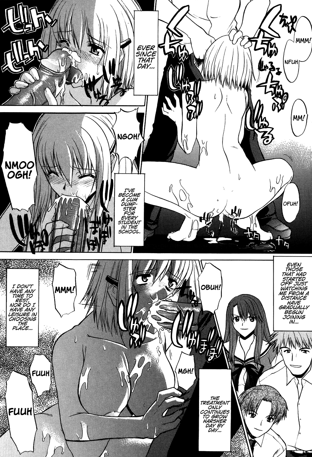 Nyuudaku Gansho - SEX is needed for school life Chapter 2 - page 145