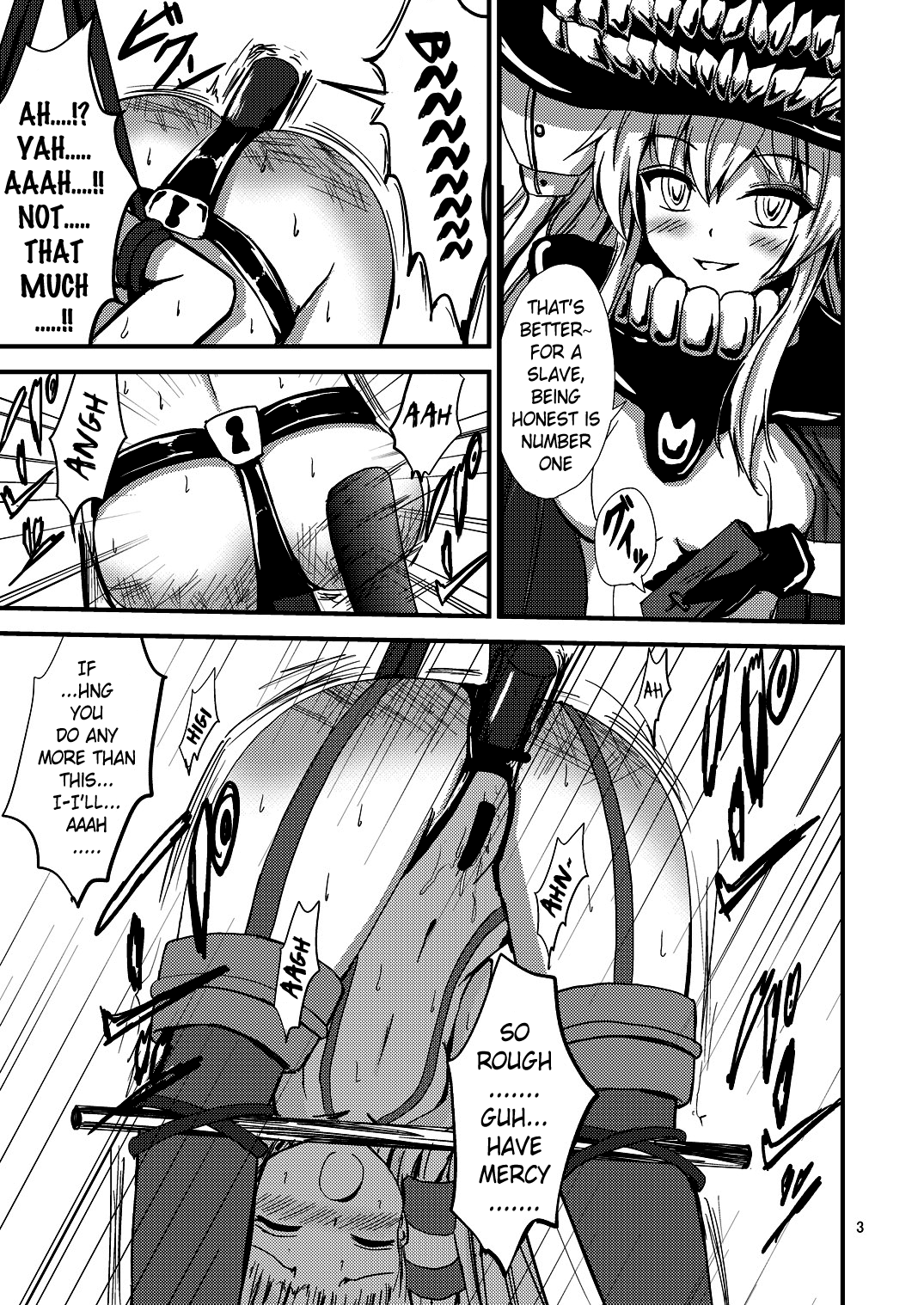 Kuubo Wo-Kyuu-chan no Amatsukaze Yuri Dorei Choukyou ~Shuuchi 3P Choukyou Hen~ Chapter 2 - page 4