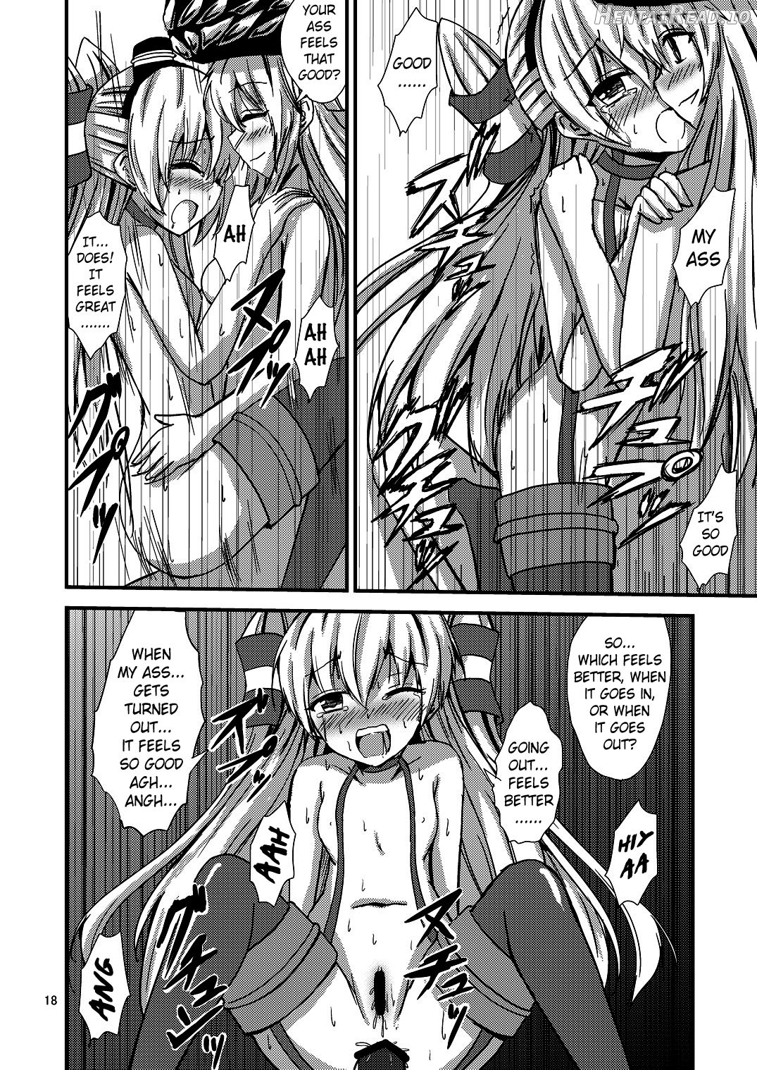 Kuubo Wo-Kyuu-chan no Amatsukaze Yuri Dorei Choukyou ~Shuuchi 3P Choukyou Hen~ Chapter 2 - page 19